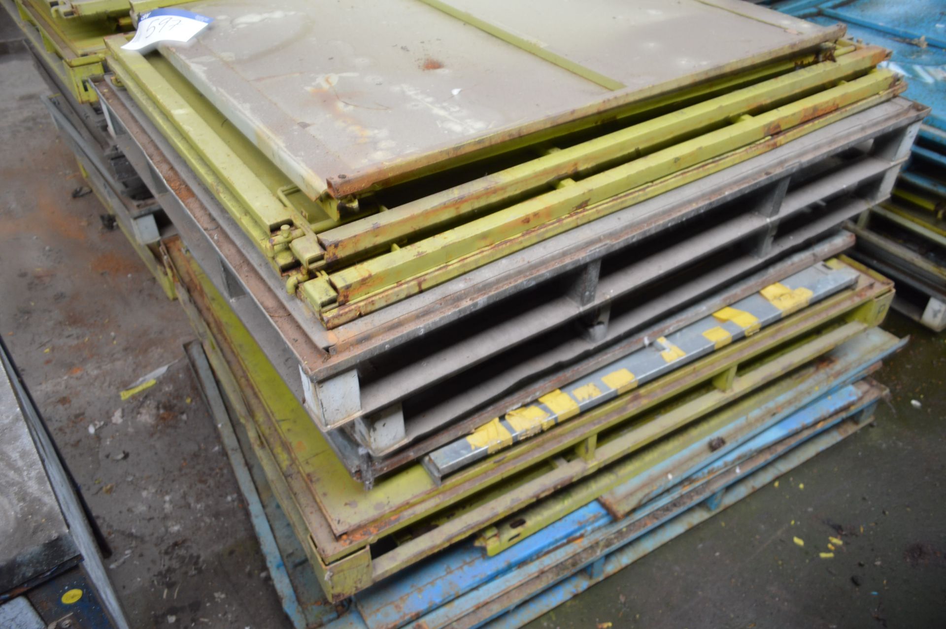 Approx. Four Collapsible Box Pallets, each approx. 1.1m x 1.5m - Image 2 of 2