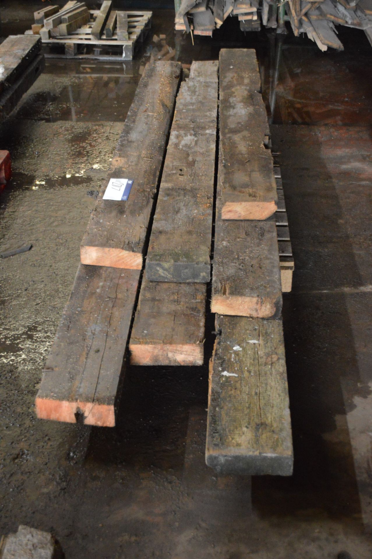 Seven Lengths of Timber, up to approx. 3.4m long