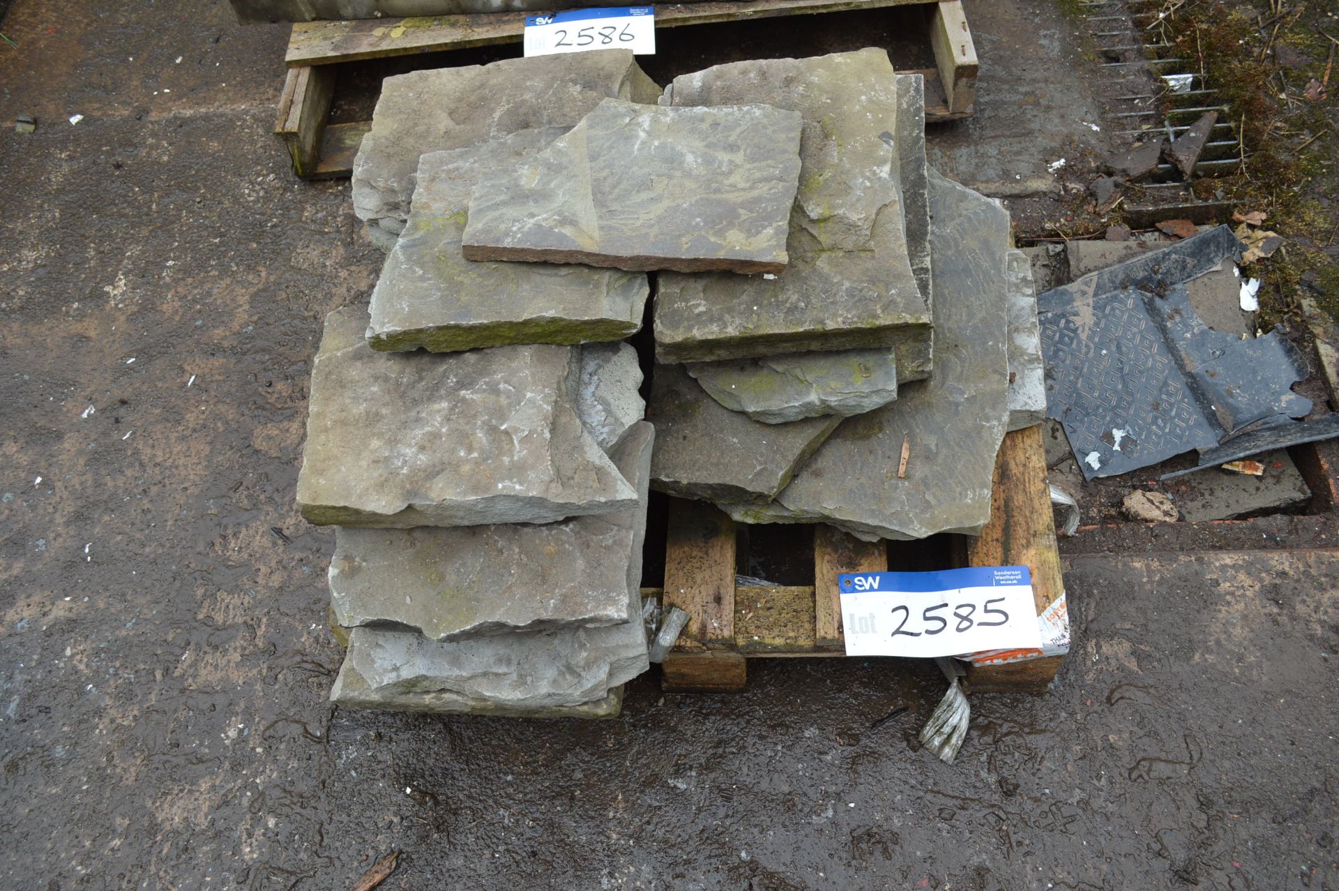 Assorted Stone, as set out on pallet