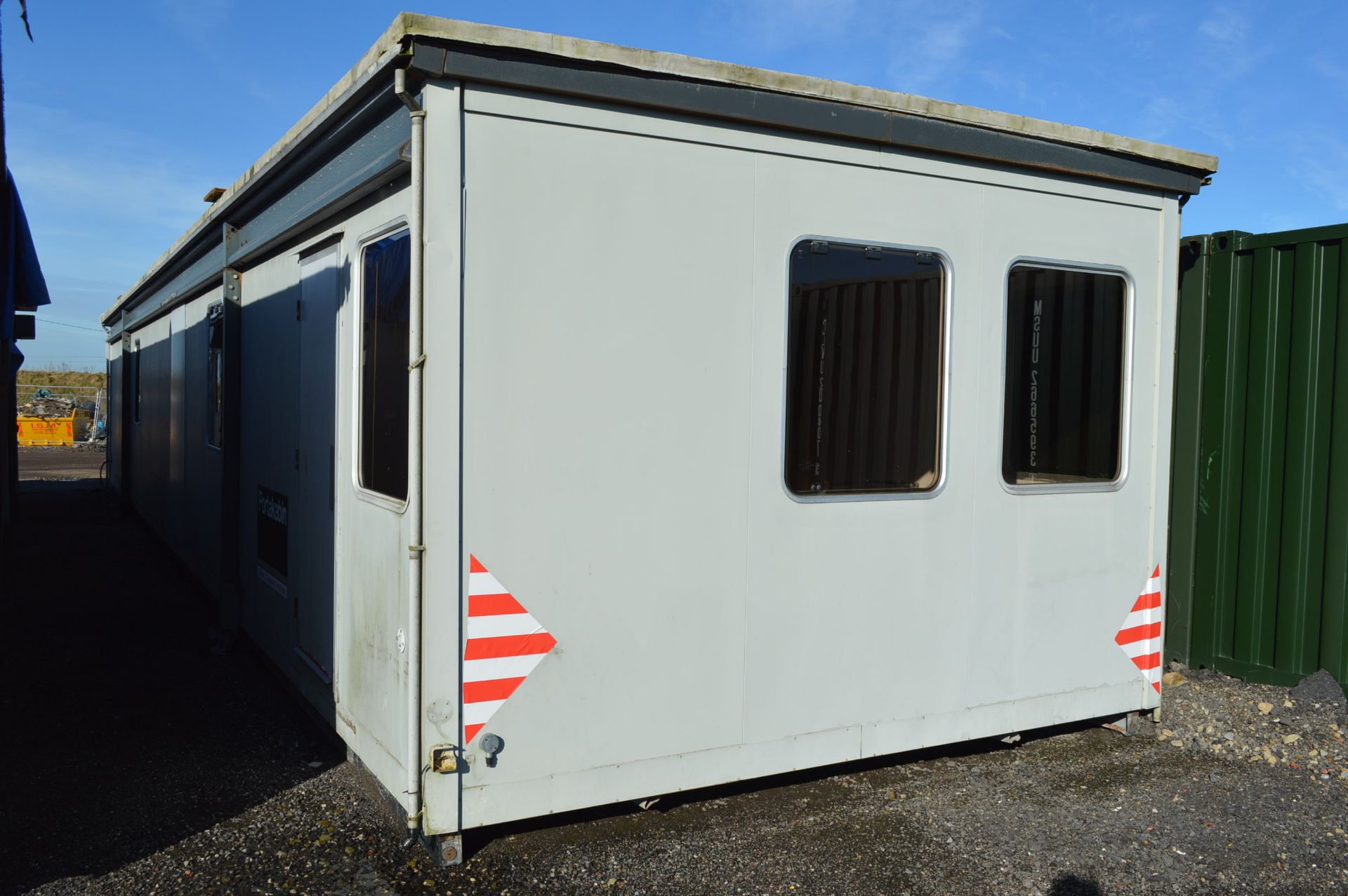 Two Portakabin Portable Jackleg Office/ Welfare Buildings, each 18.1m long (formerly two level), - Image 2 of 3
