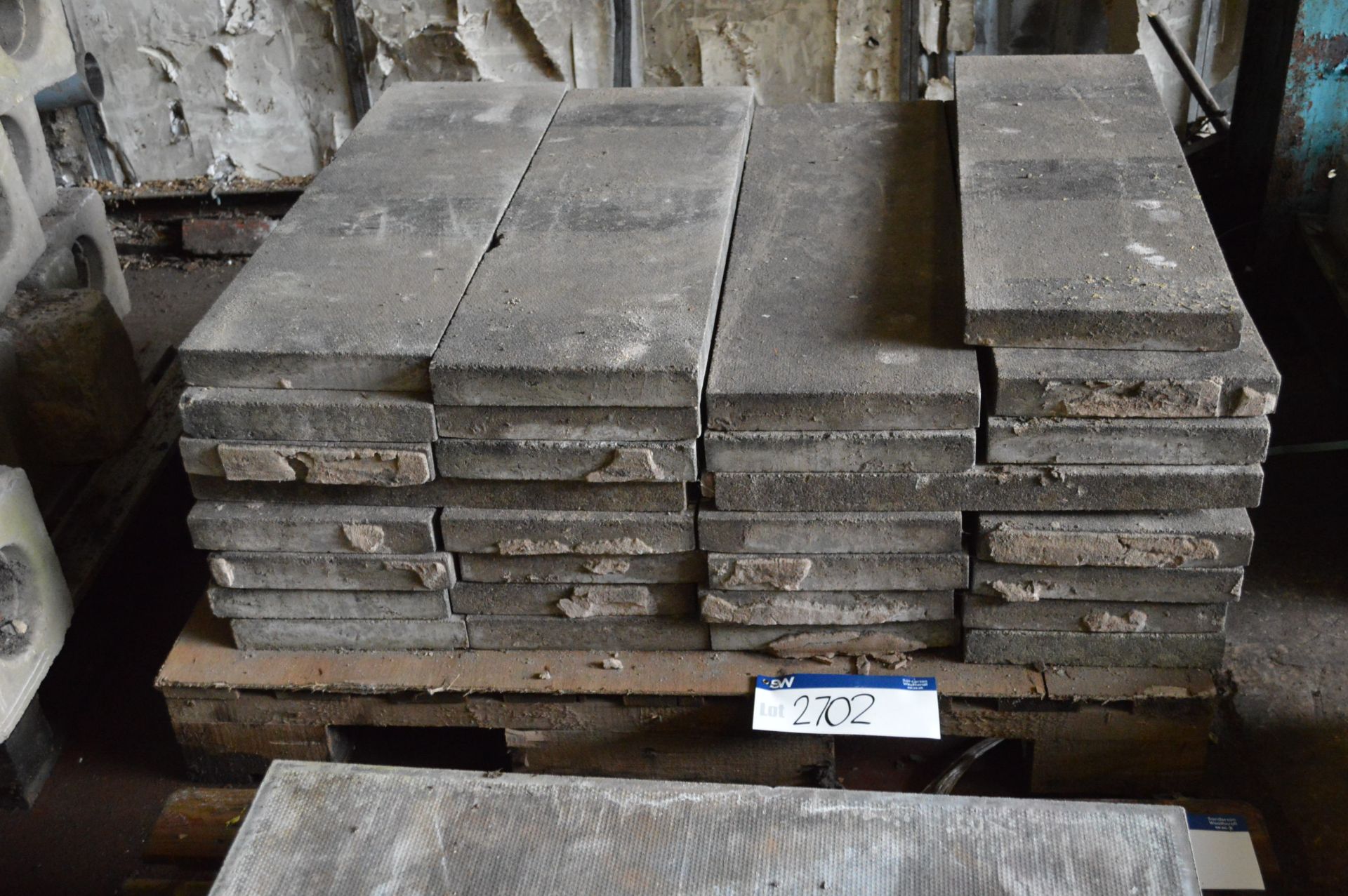 Assorted Lengths of Concrete, as set out on pallet