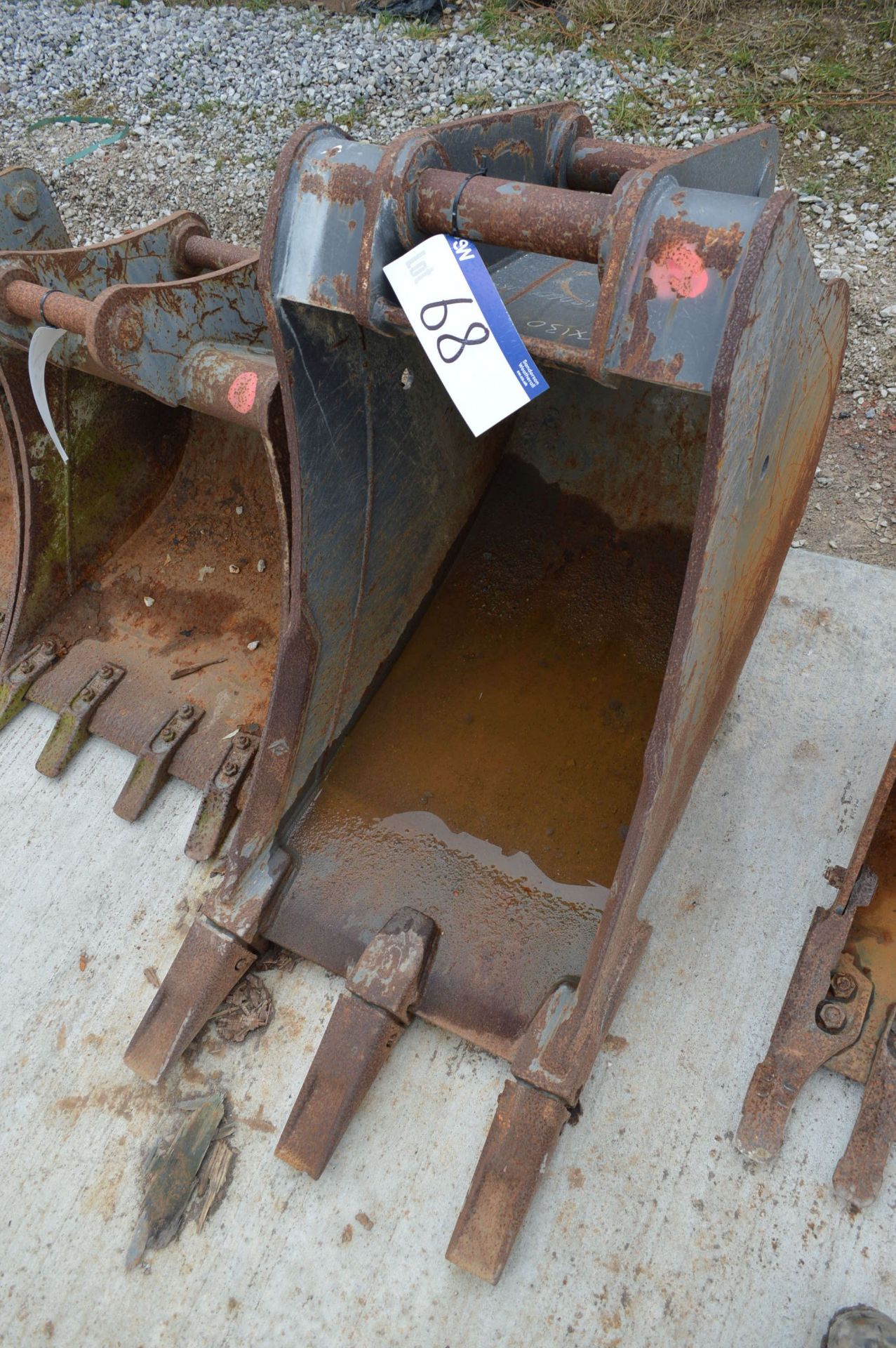 Miller R4 SCOOP7 MB500 Excavator Bucket, approx. 600mm wide, 70mm pins