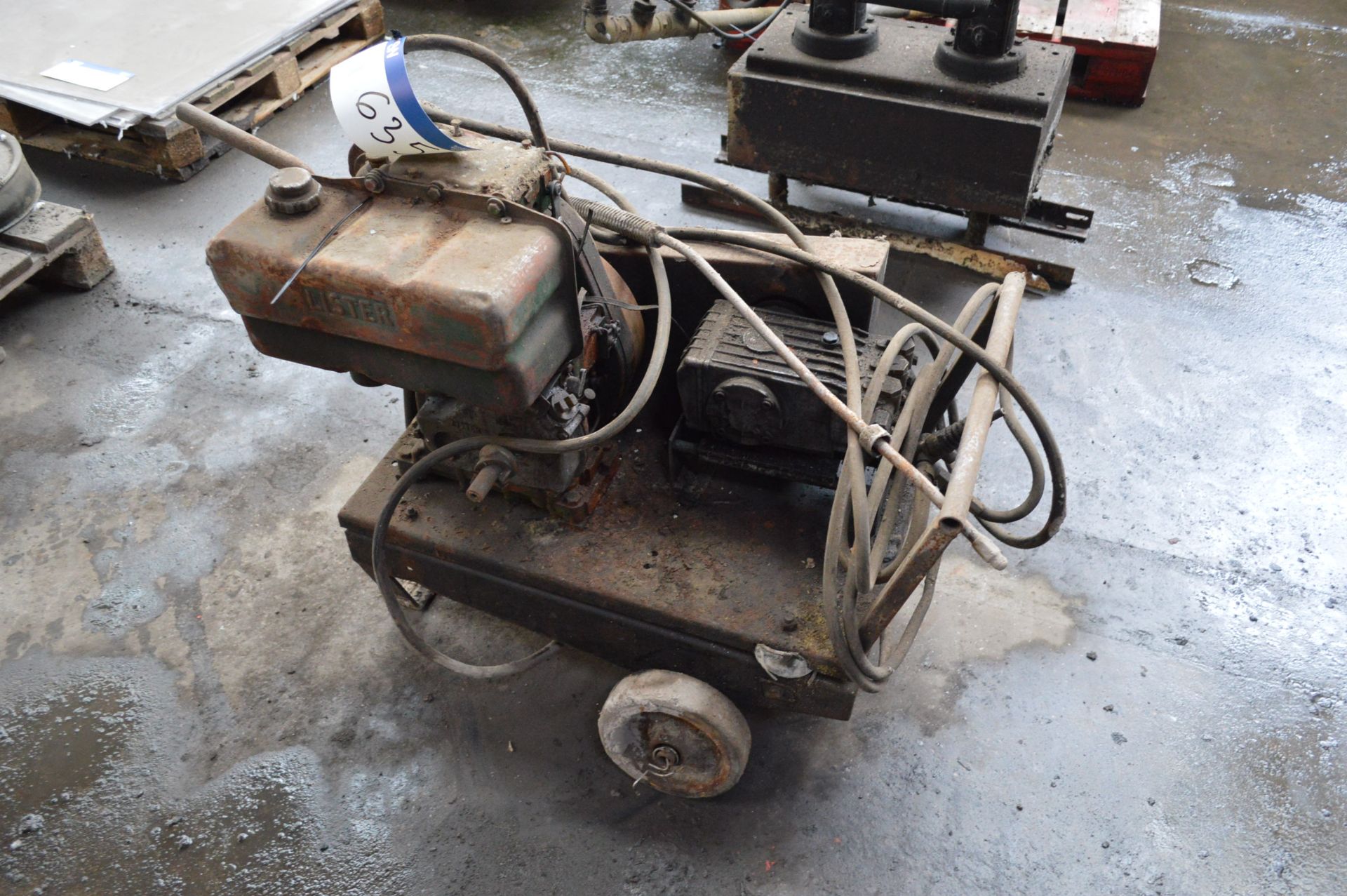 Portable Pressure Washer, with Lister engine