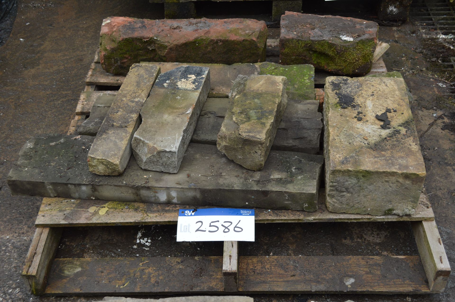 Assorted Stone, as set out on pallet