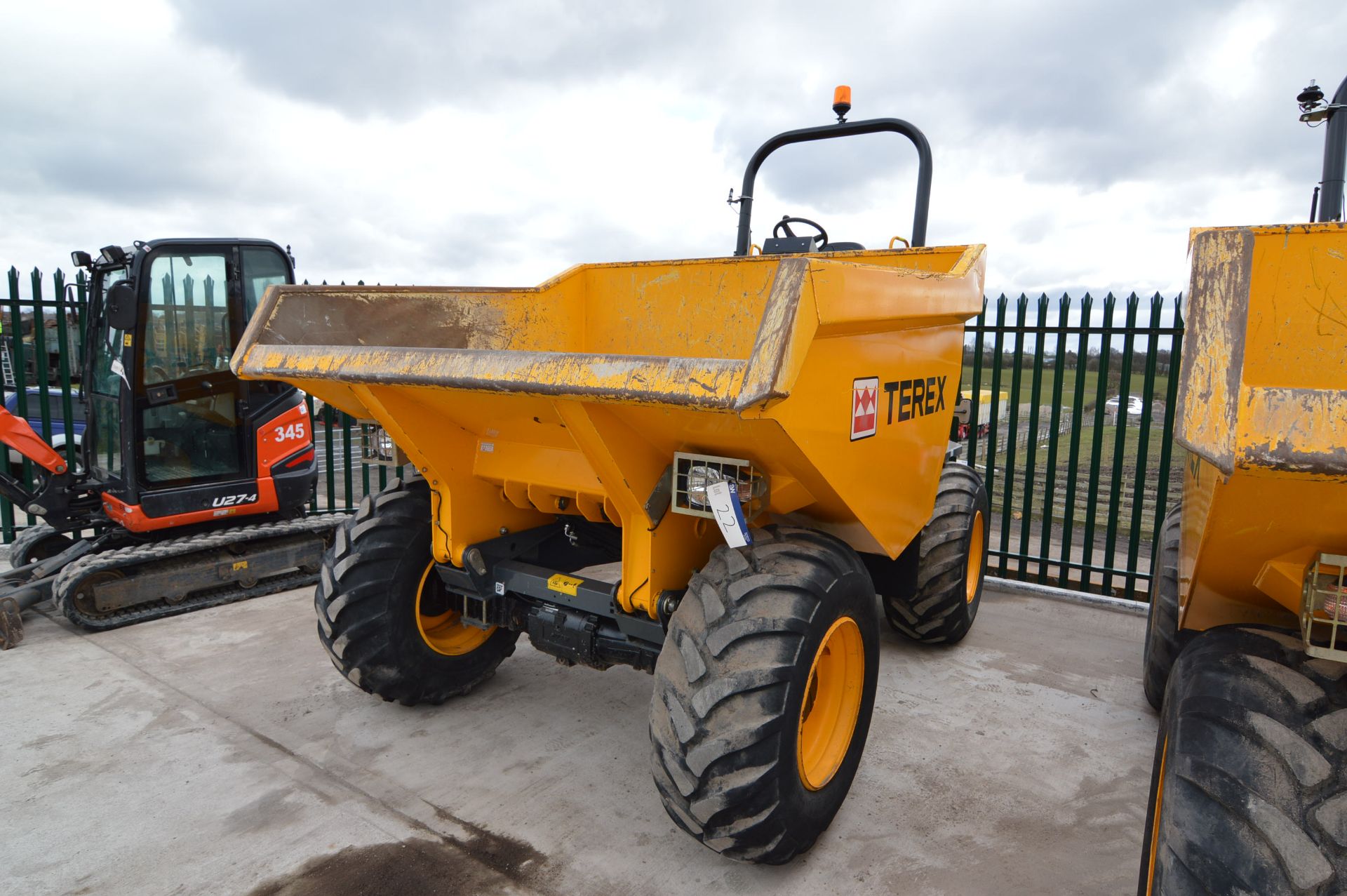 Terex TA9 T4 FINAL 4WD ARTICULATED DUMPER, VIN SLBD1DJOEH5PS2901, year of manufacture 2017, 9000kg