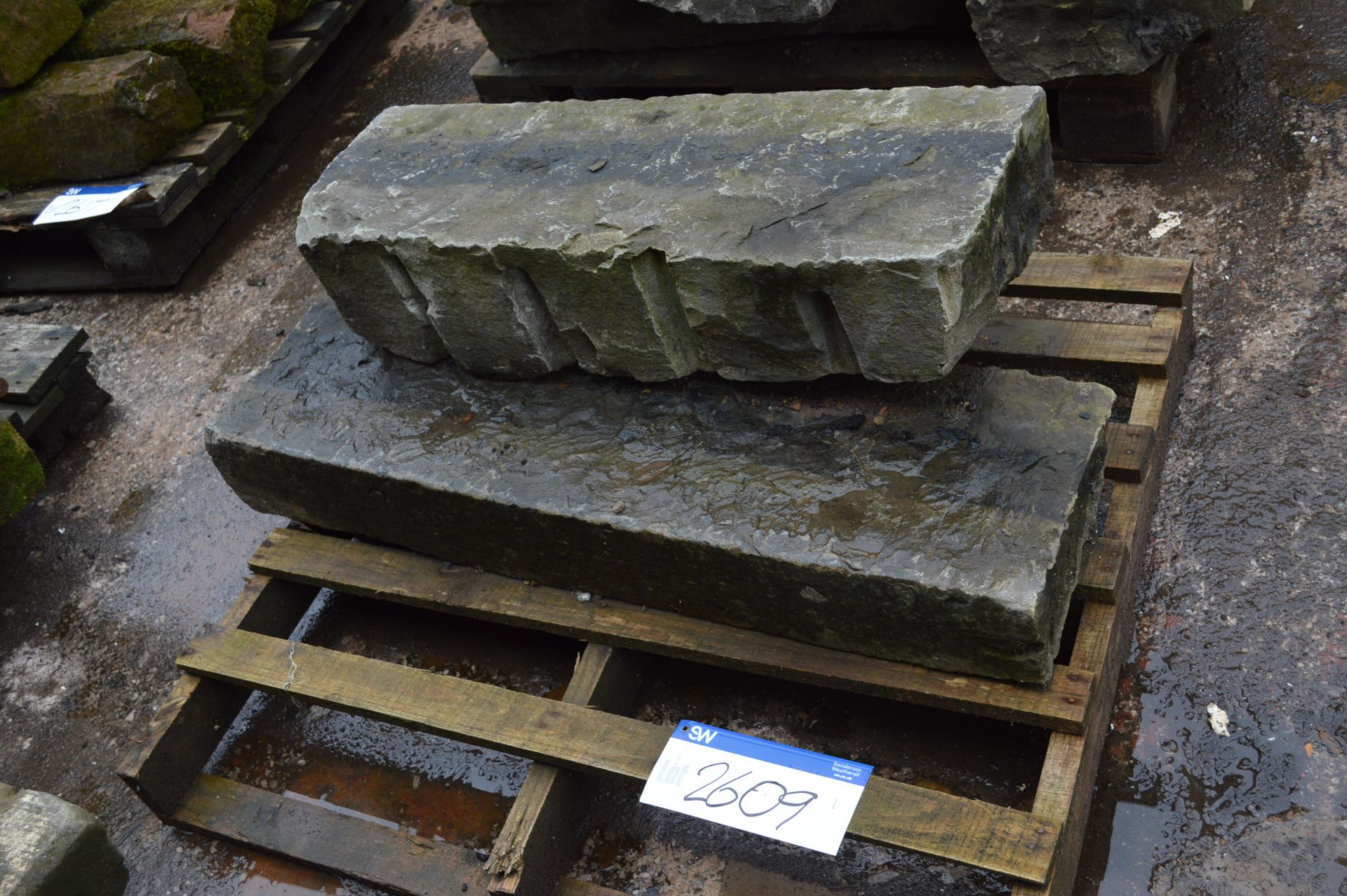 Assorted Stone, as set out on pallet