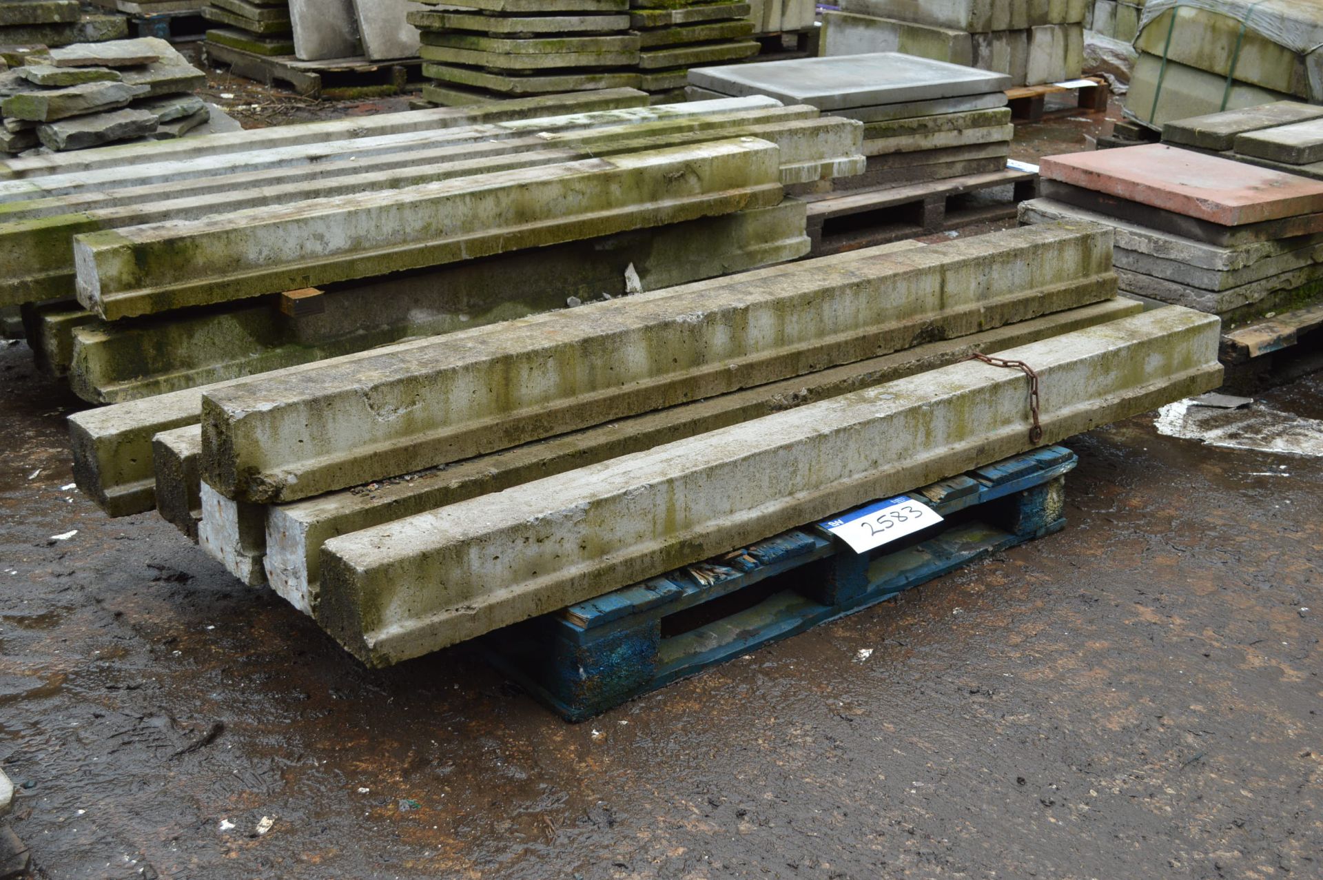 Assorted Lengths of Concrete Lintels, as set out on pallet