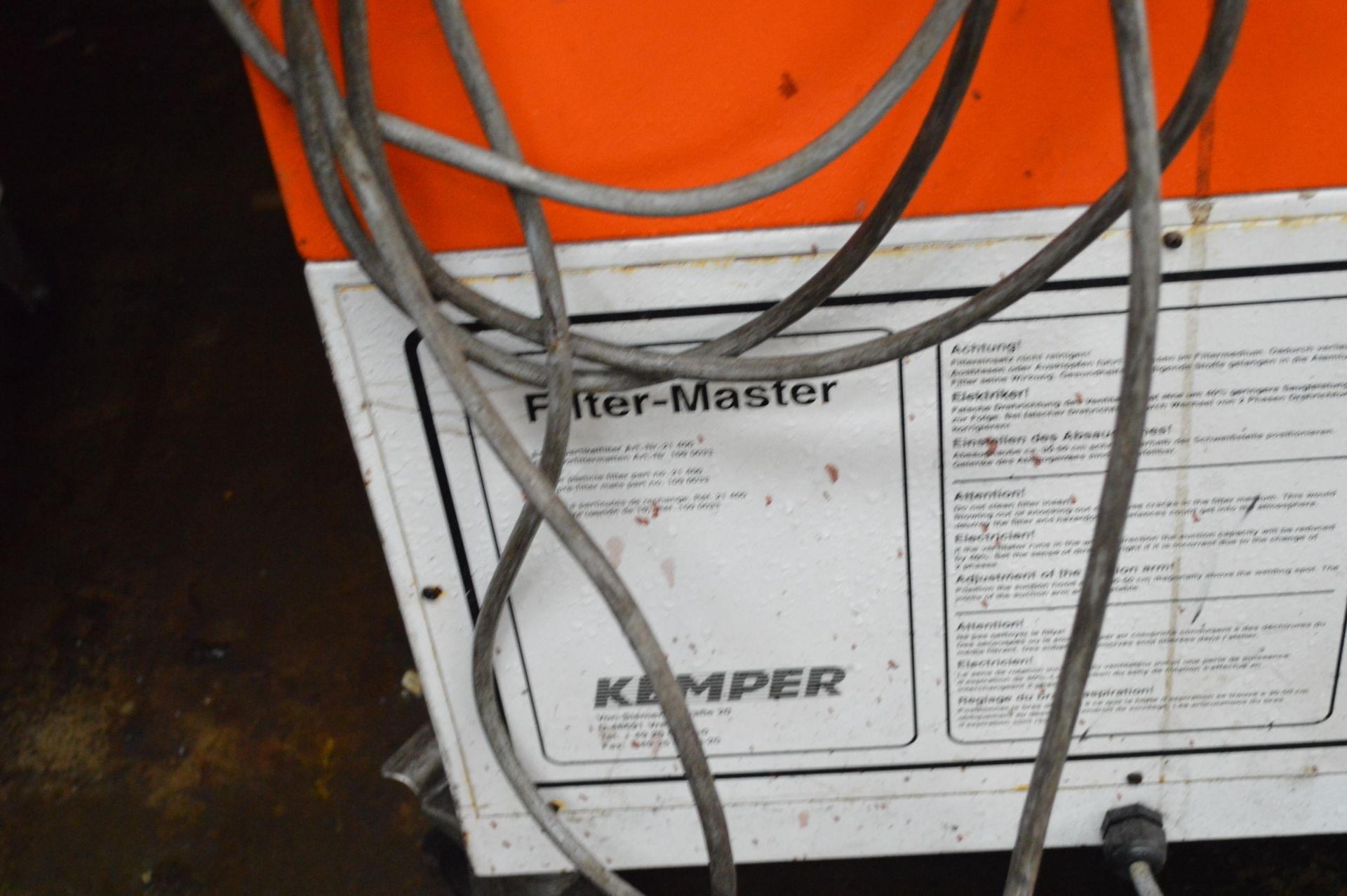 Kemper Filter Master Articulated Arm Fume Extraction Unit (no arm) - Image 3 of 3