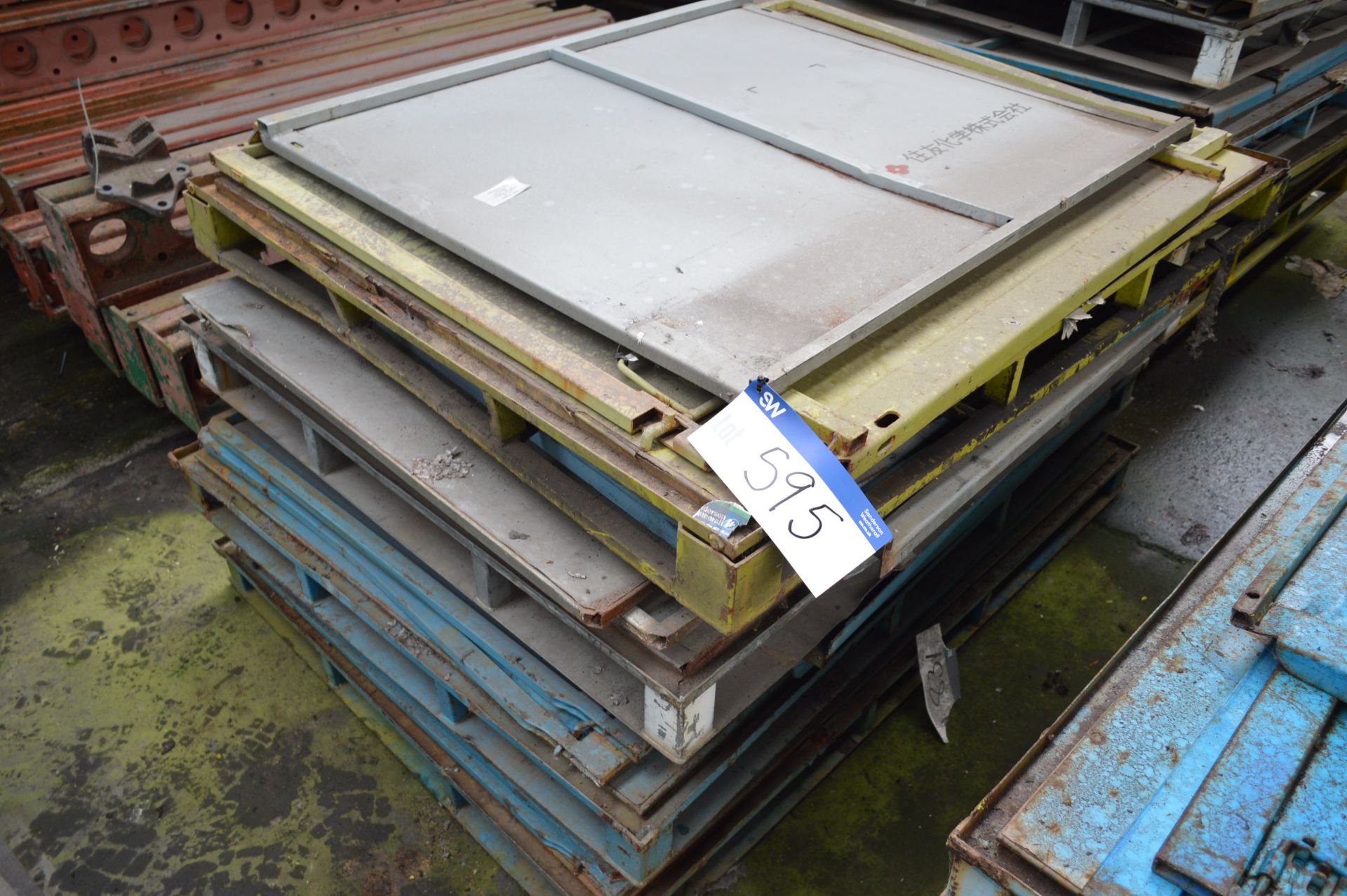 Approx. Five Collapsible Box Pallets, each approx. 1.1m x 1.5m