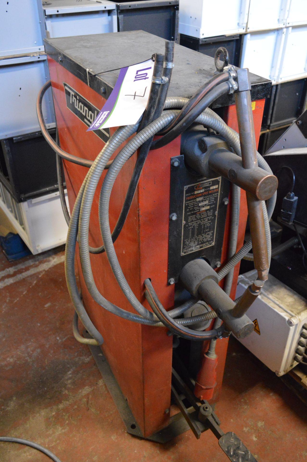 Triangle 15KWN PS852 Spot Welder, serial no. PS854
