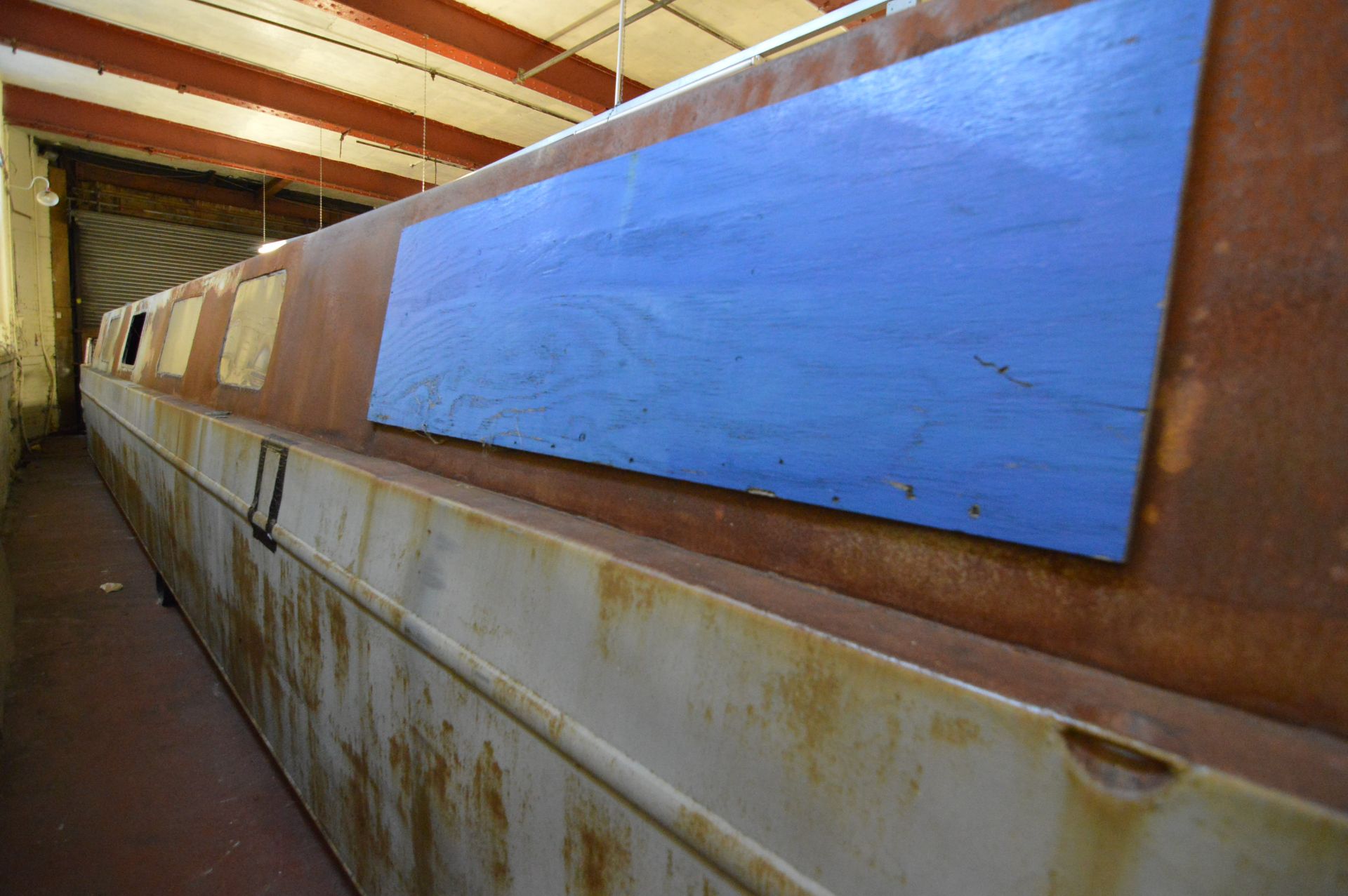 WELDED MILD STEEL CRUISER TYPE NARROWBOAT (known a - Image 8 of 22