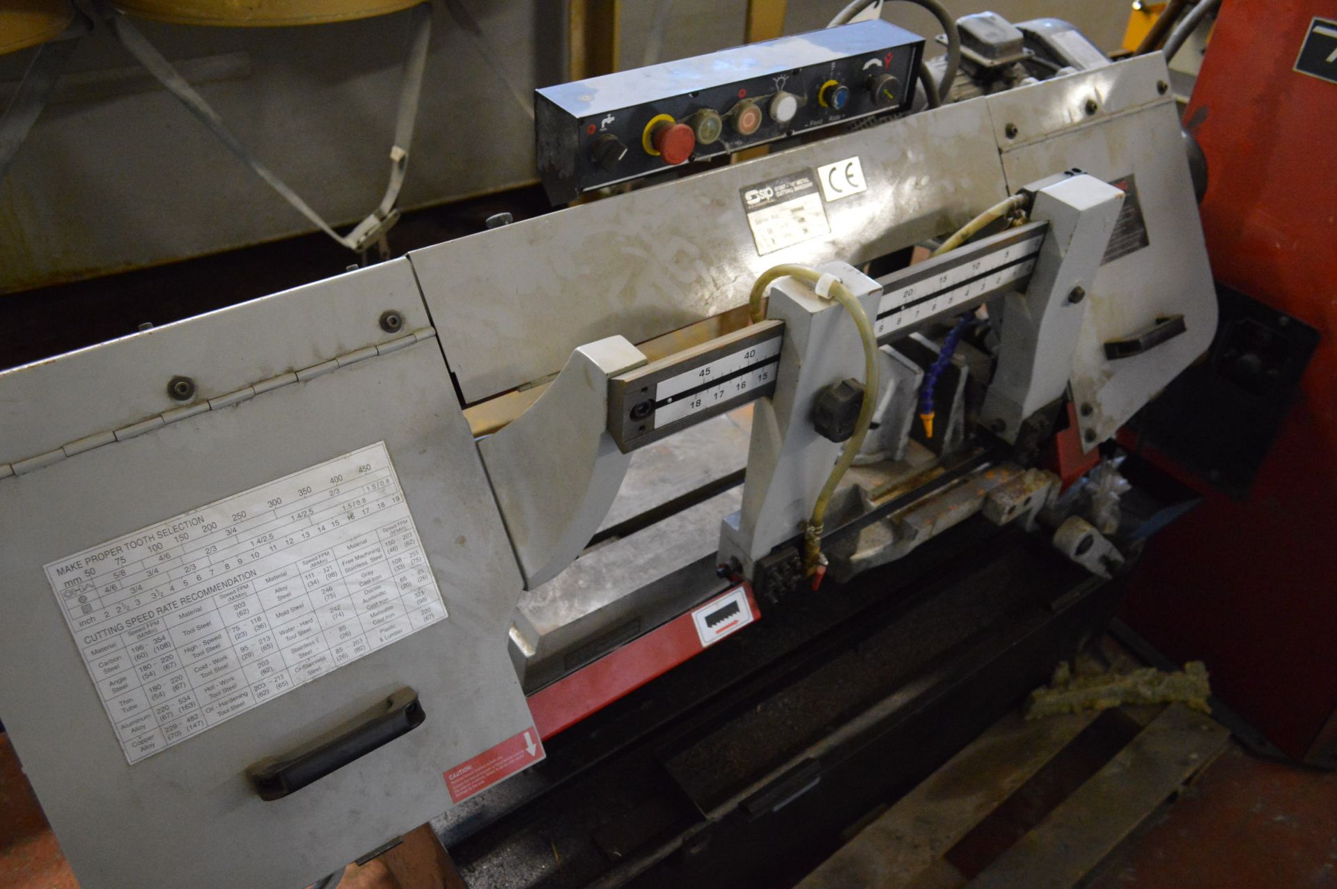 SIP 01597 18in Horizontal Metal Cutting Bandsaw, s - Image 6 of 10