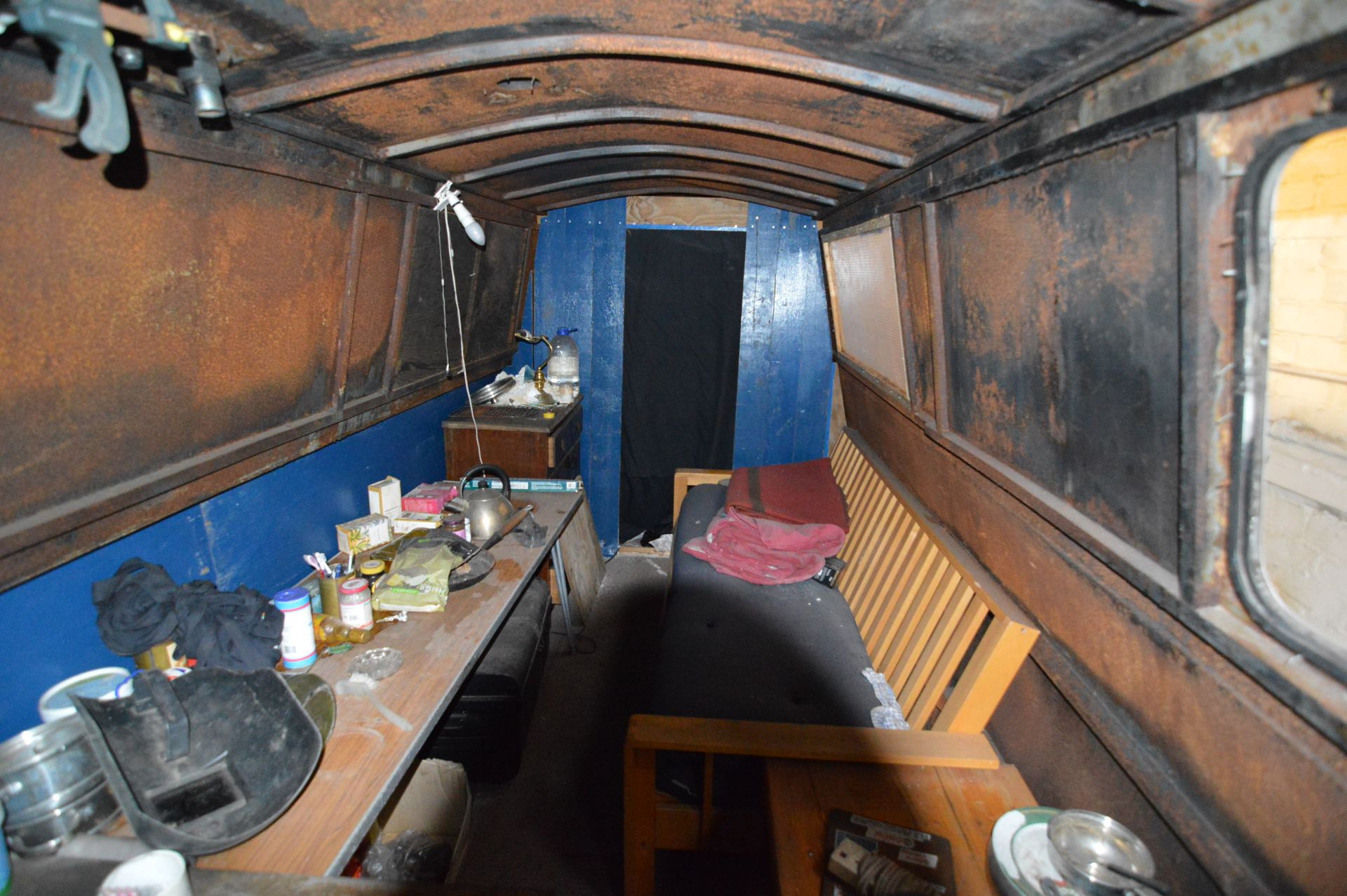 WELDED MILD STEEL CRUISER TYPE NARROWBOAT (known a - Image 15 of 22