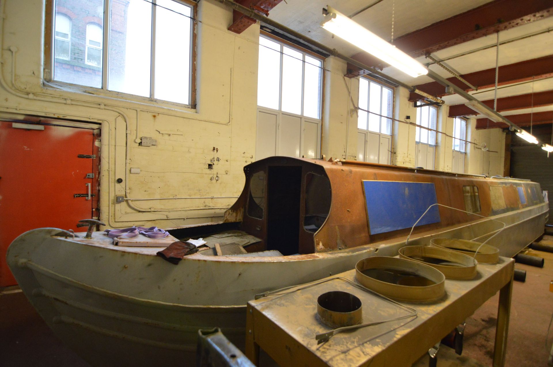 WELDED MILD STEEL CRUISER TYPE NARROWBOAT (known a - Image 7 of 22