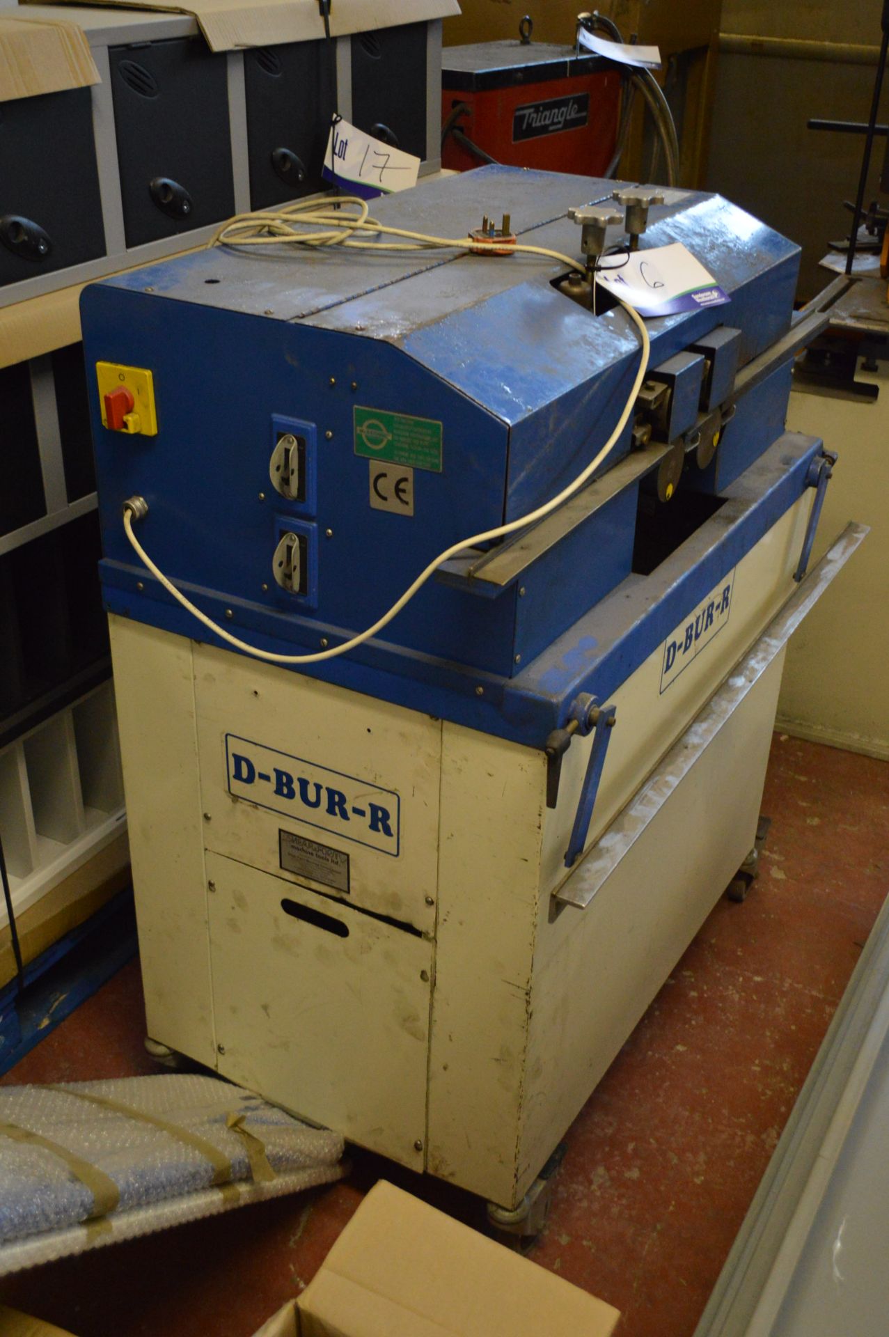 Shear & Form D-BUR-R Deburring Machine, single pha - Image 3 of 4