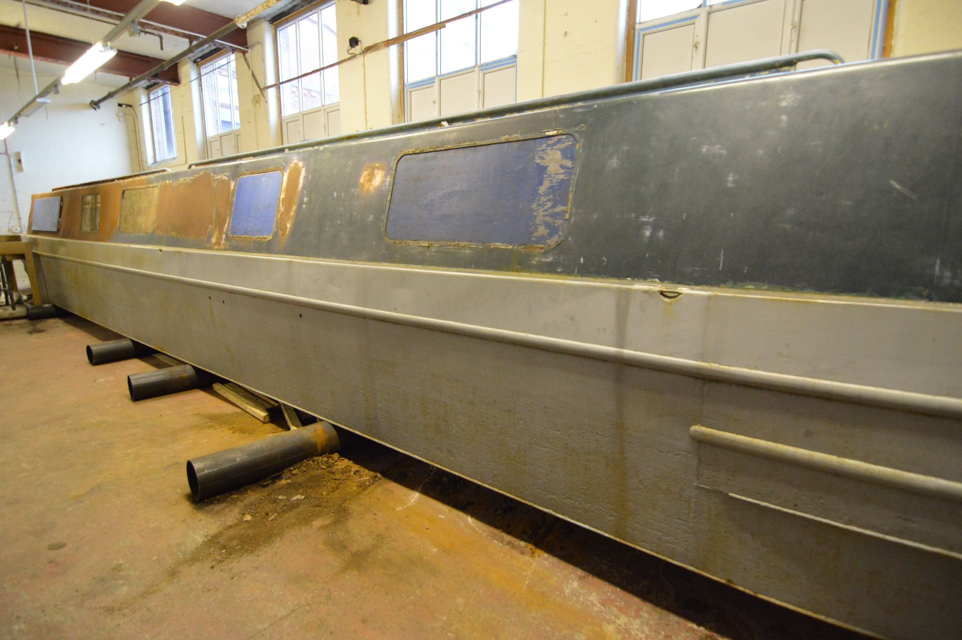 WELDED MILD STEEL CRUISER TYPE NARROWBOAT (known a - Image 9 of 22