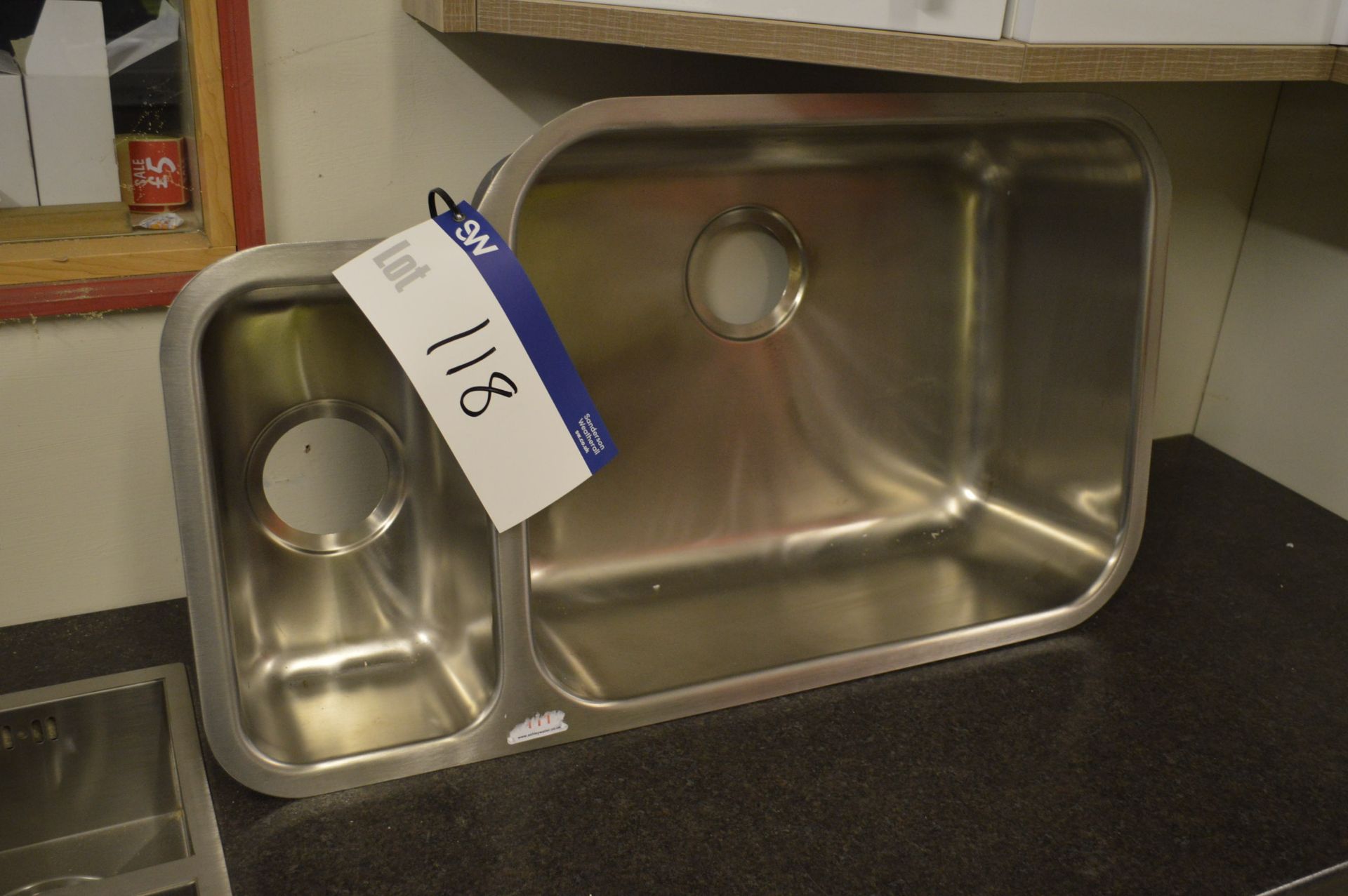 Stainless Steel Sink, 740mm wide