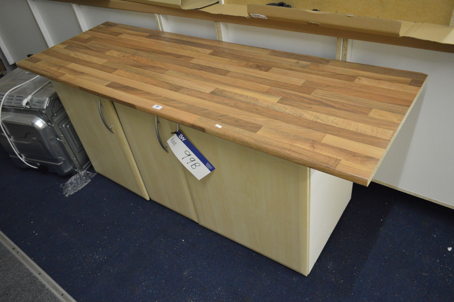 Two Base Units, 1.4m wide, with worktop