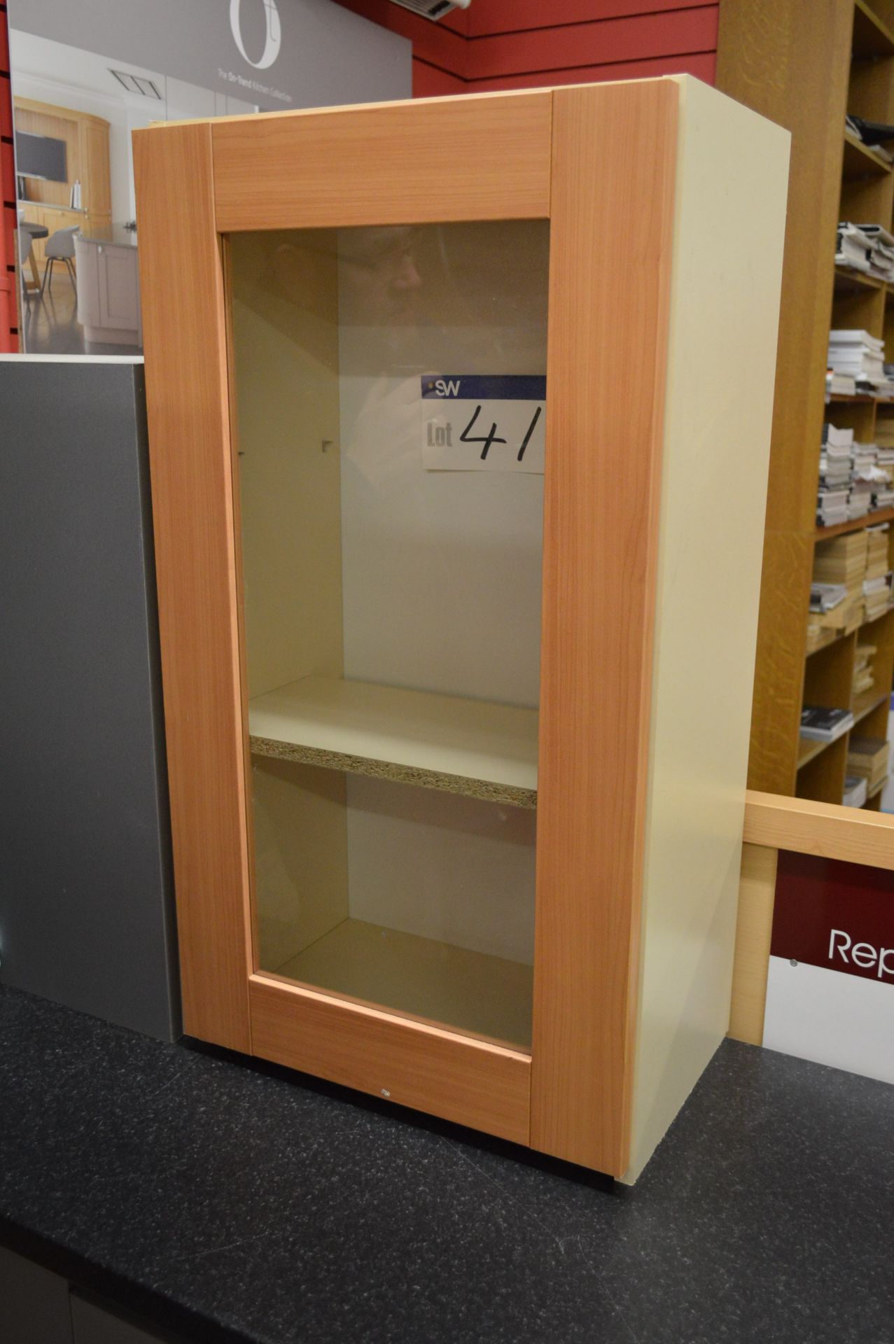 Glazed Door Display Unit, 500mm wide