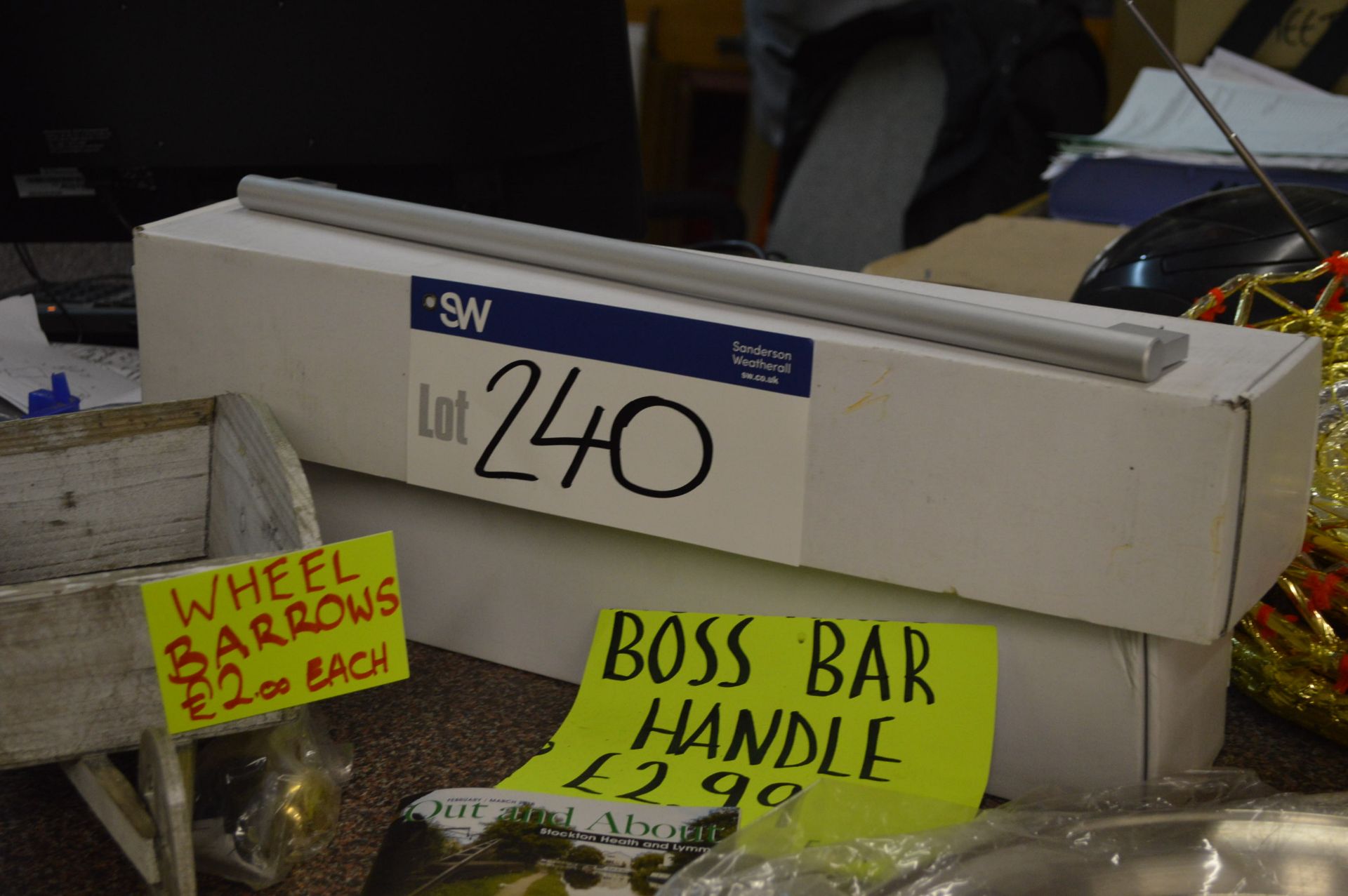 Boss Bar Handles, in two boxes