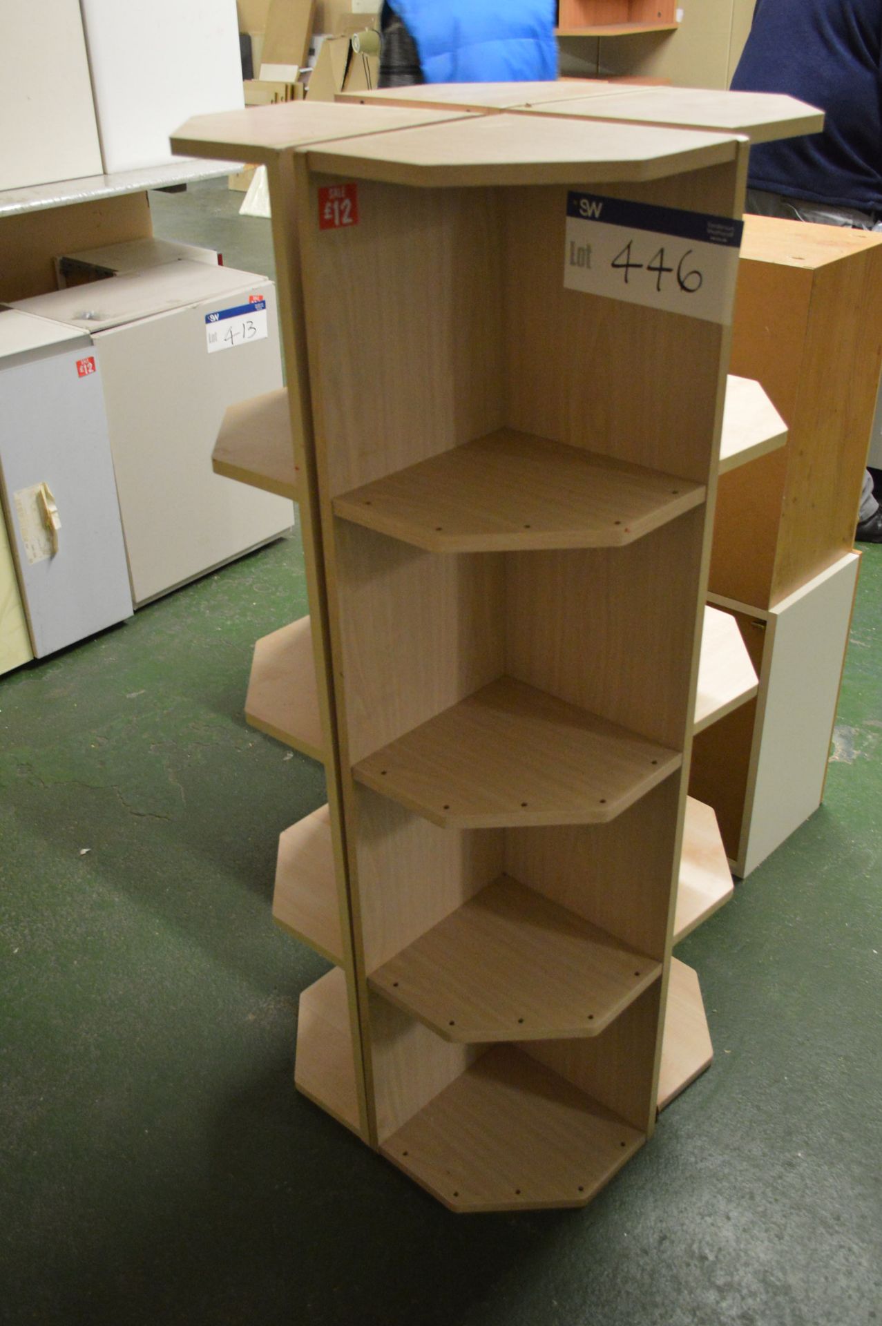 Two Corner Shelf Unit