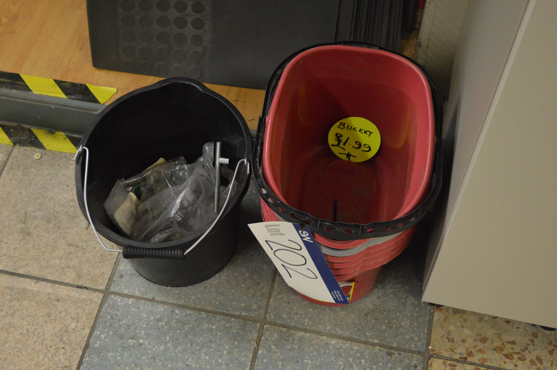 Plastic Buckets, as set out