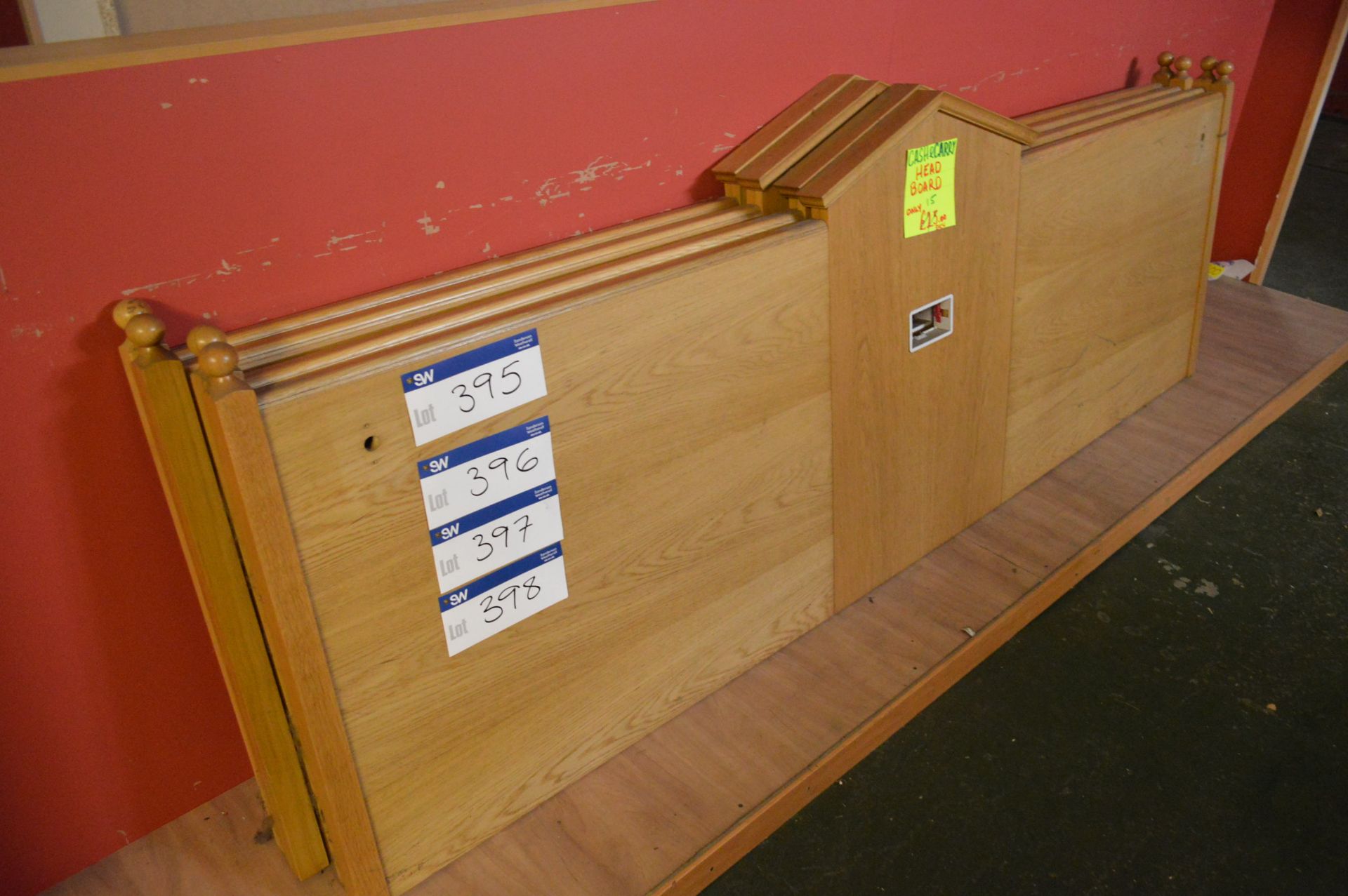 Timber Head Board, 2.7m wide