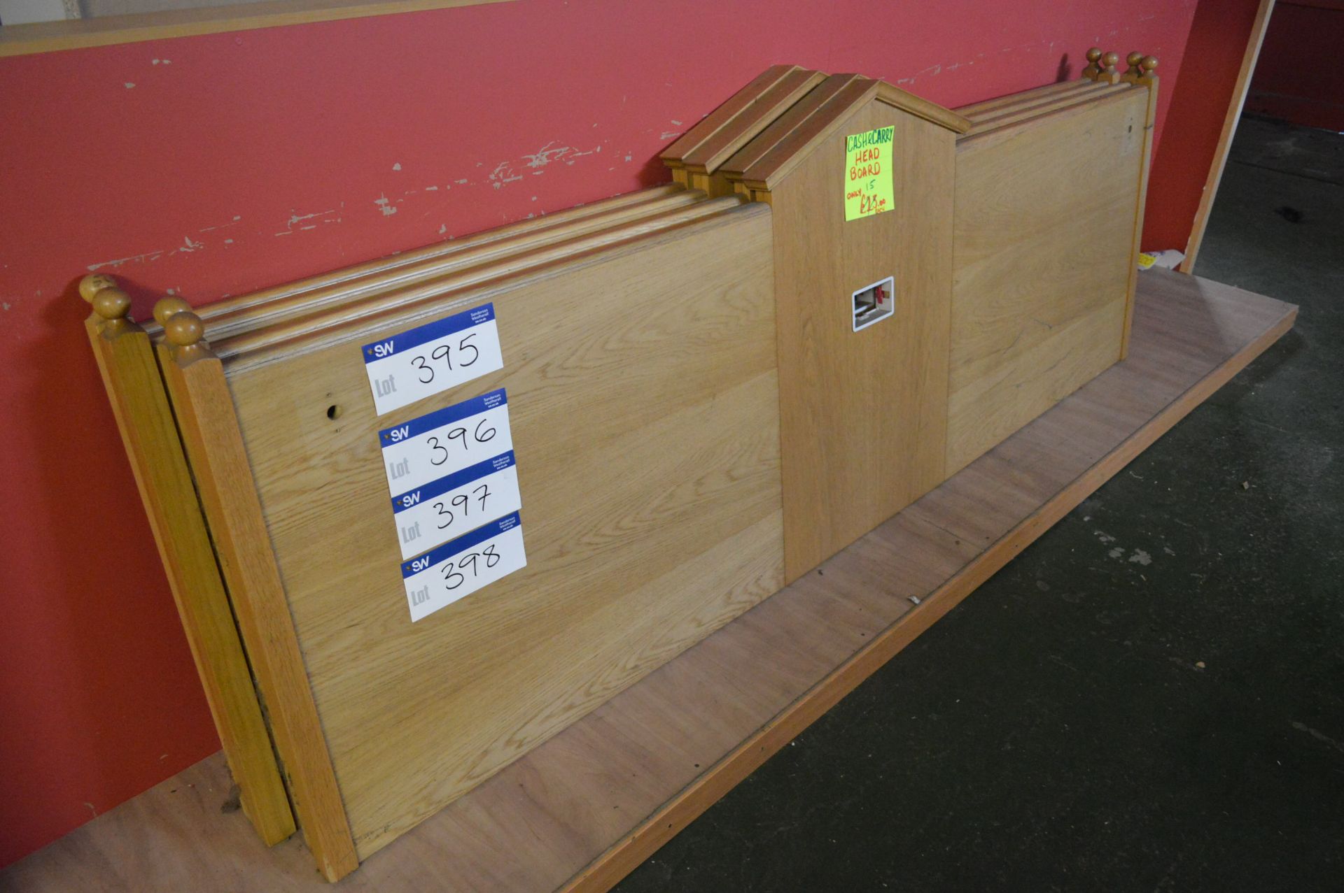 Timber Head Board, 2.7m wide