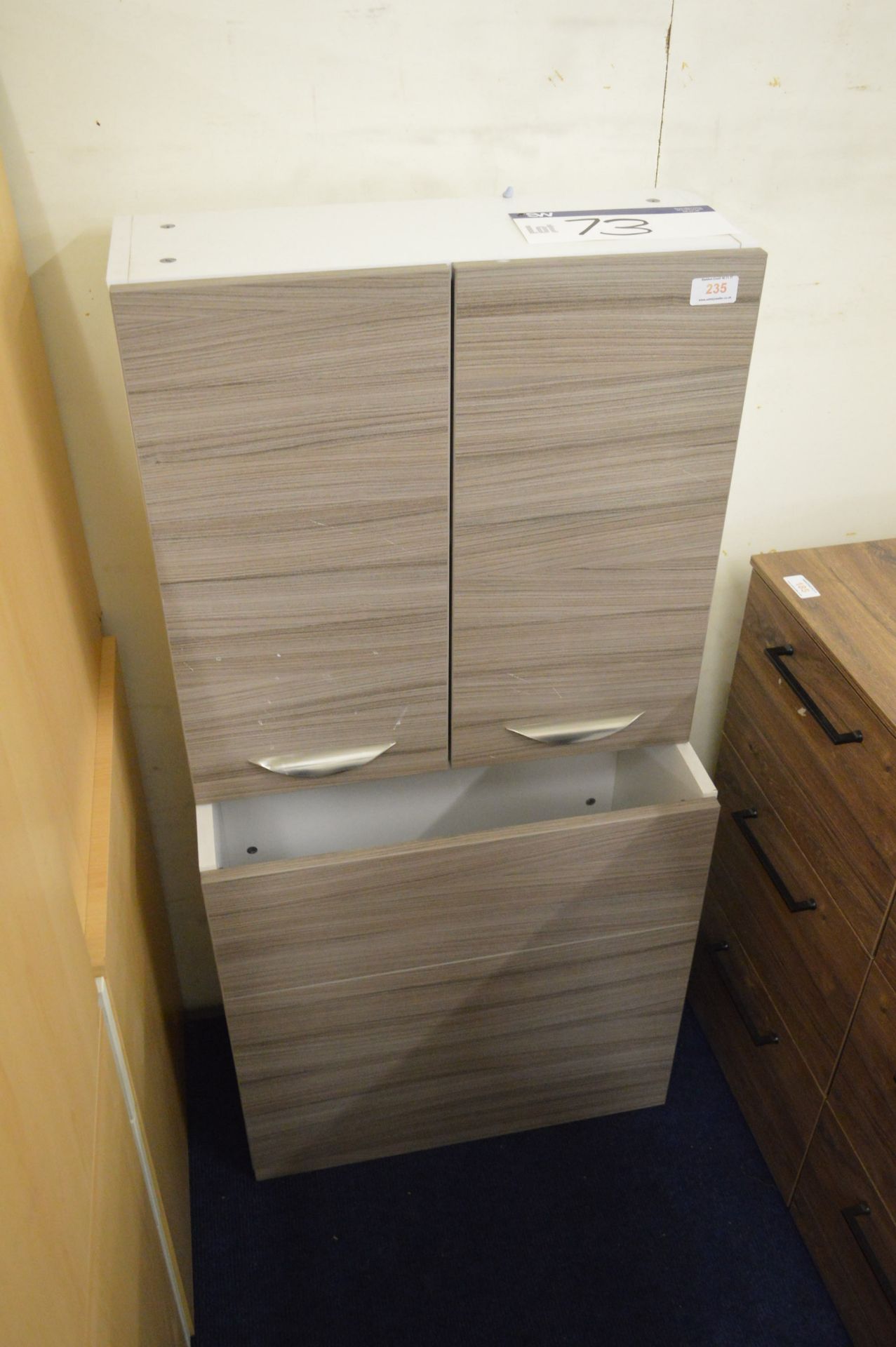 Vanity Cabinet & Wall Cabinet, 600mm wide