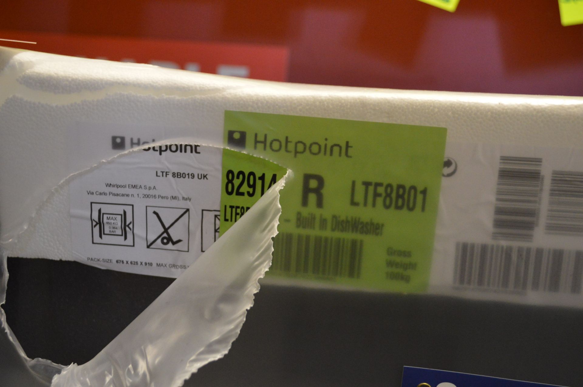 Hotpoint LTF8B019UK Integrated Dishwasher - Image 3 of 3