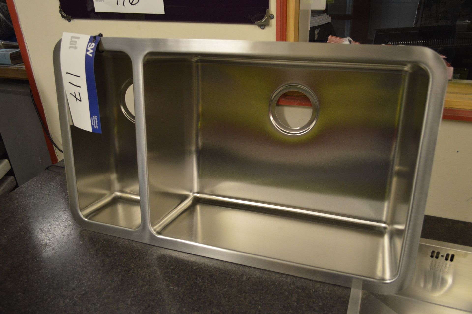 Stainless Steel Sink, 740mm wide