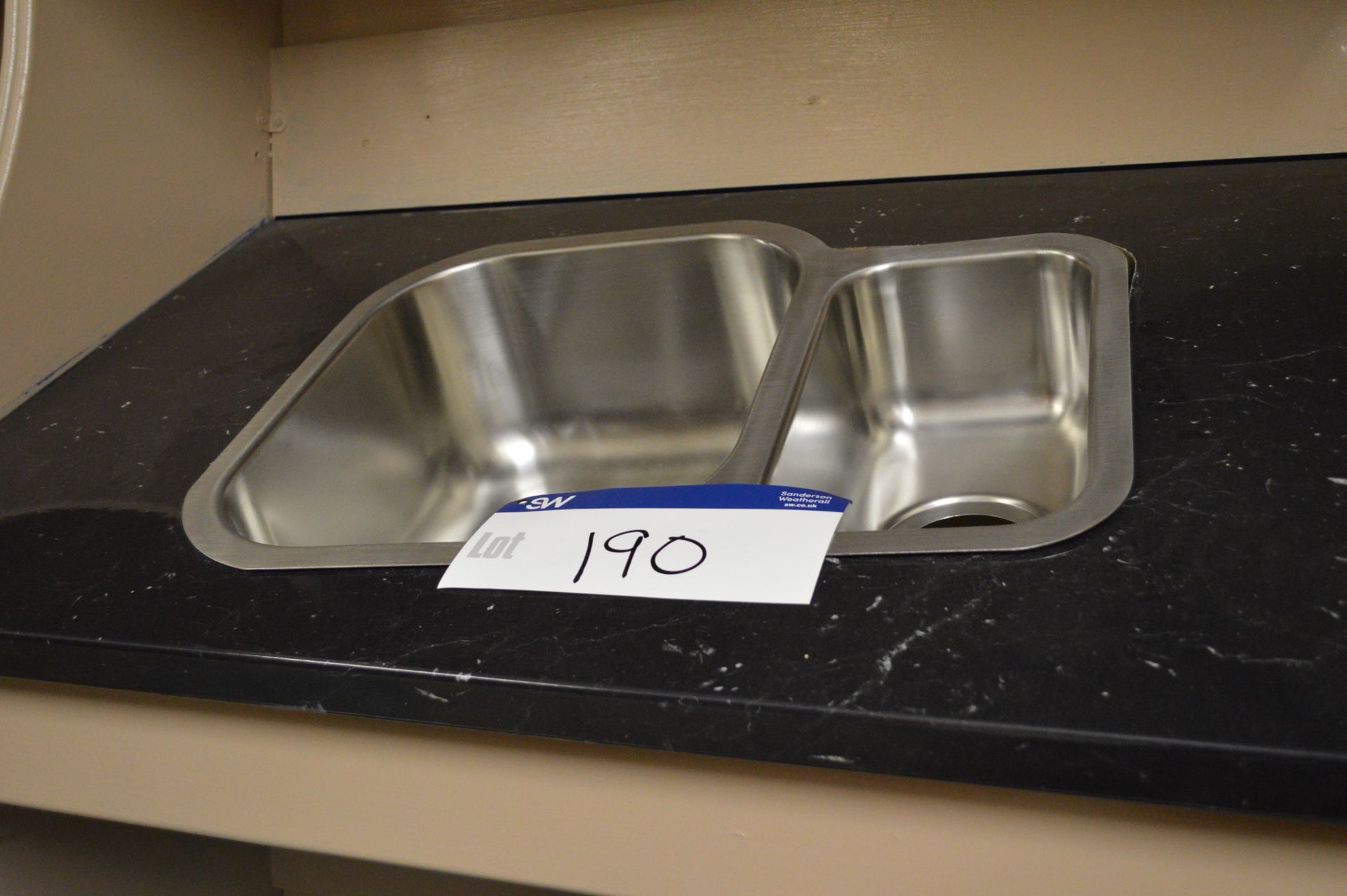 1810 Stainless Steel Under Mount Sink, approx. 550