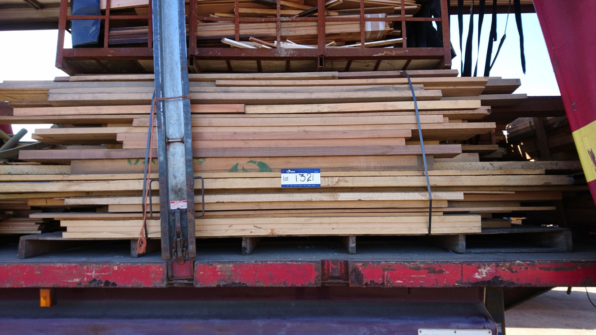 Quantity of Soft and Hardwood as Lotted