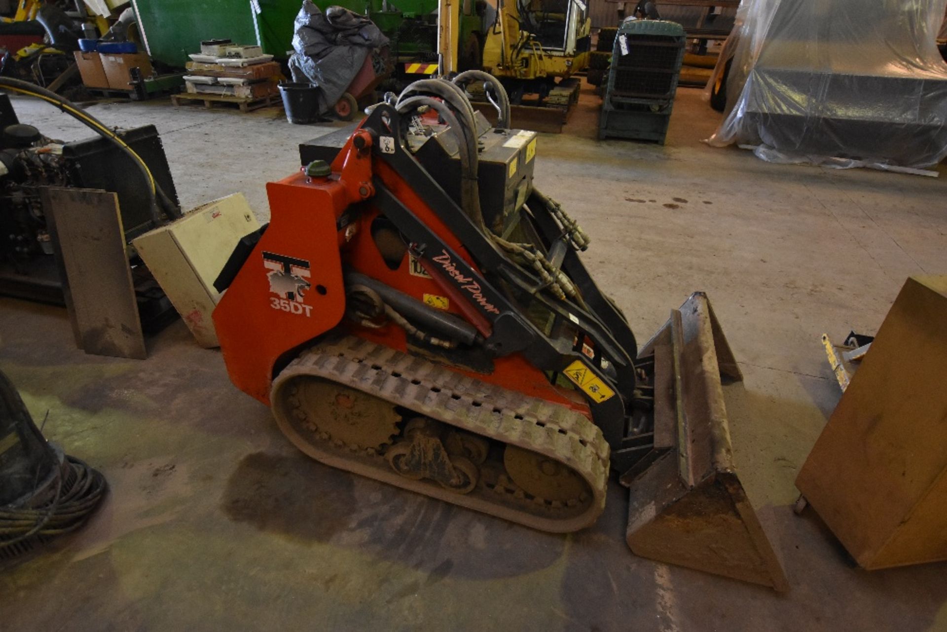 Thomas 35DT Ride - On Rubber Tracked Skid Steel Loader, Serial No: MD000269, Year of - Image 2 of 2