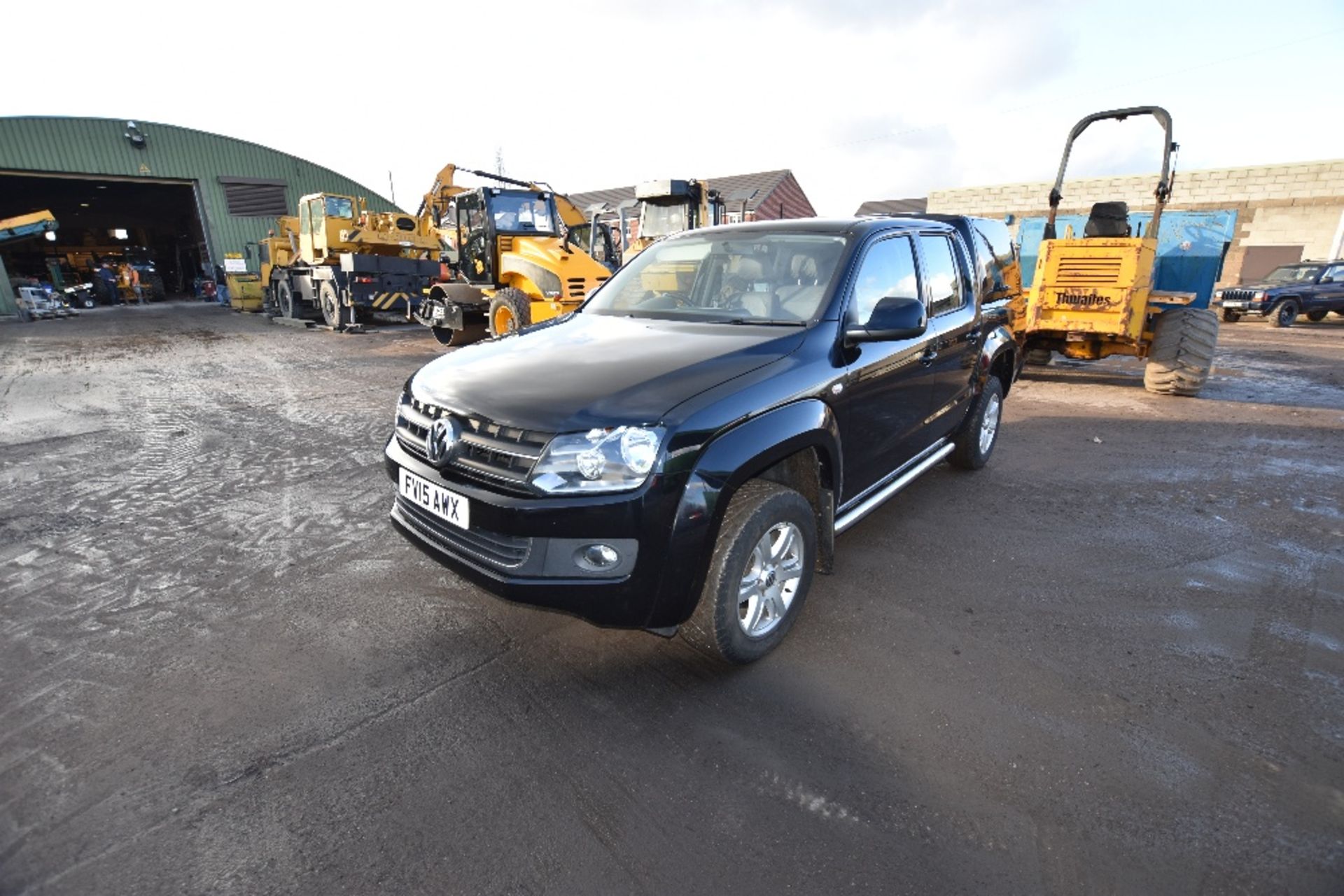 VW Amarok Trendline 2.0 BiTDi 180 4Motion Double Cab Pick Up Truck Fitted With Workstyle Canopy, - Image 2 of 13