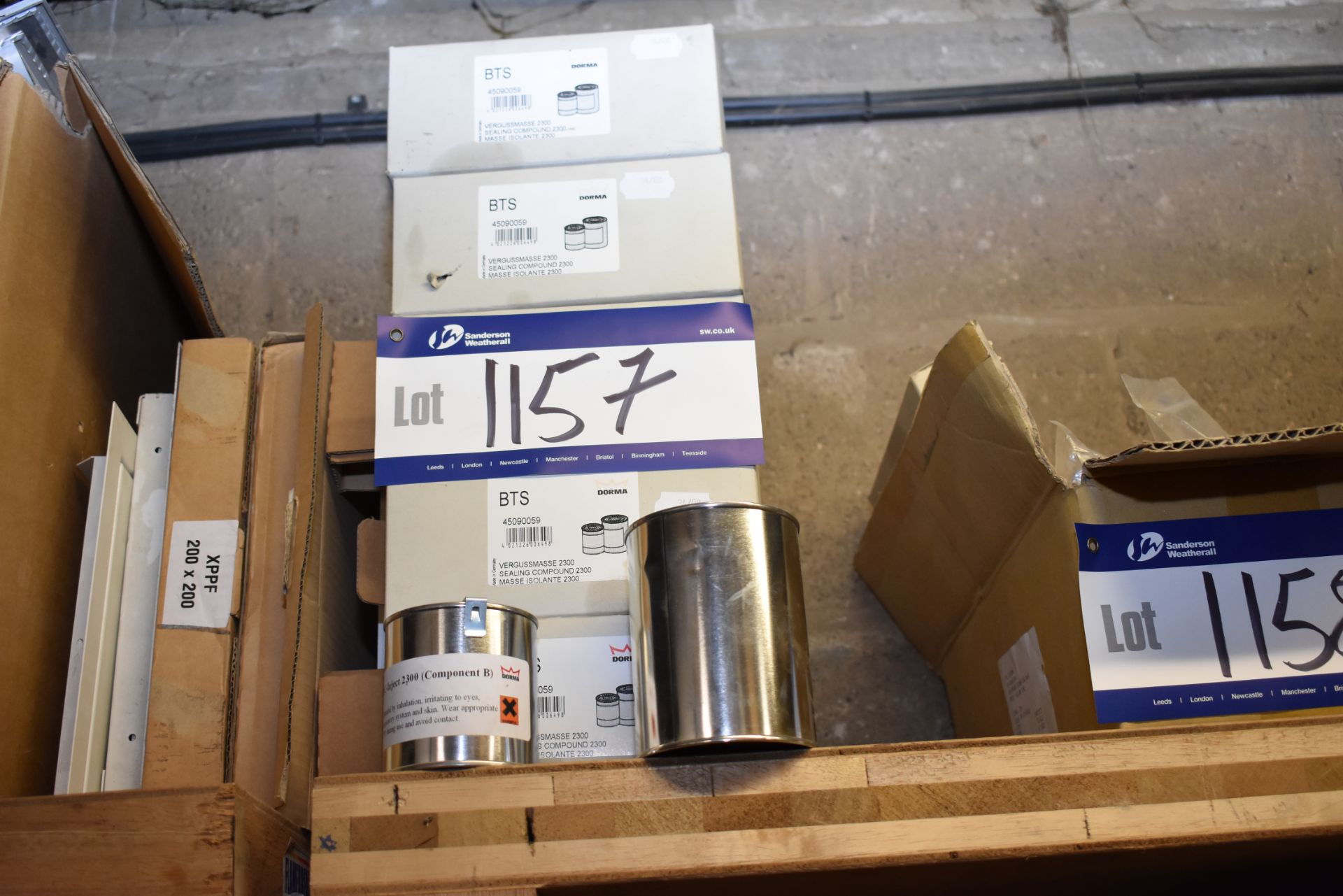 15 x Boxes of Dorma BTS Sealing Compound 2300