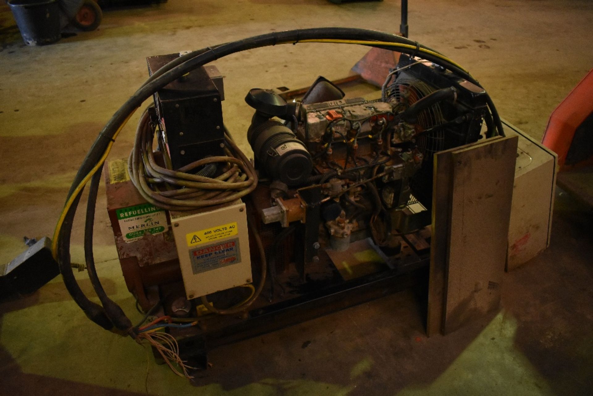Scorpion DL27 Diesel Driven Generator 27kVA Output, Serial No: D27978, 3-Phase - Image 2 of 2