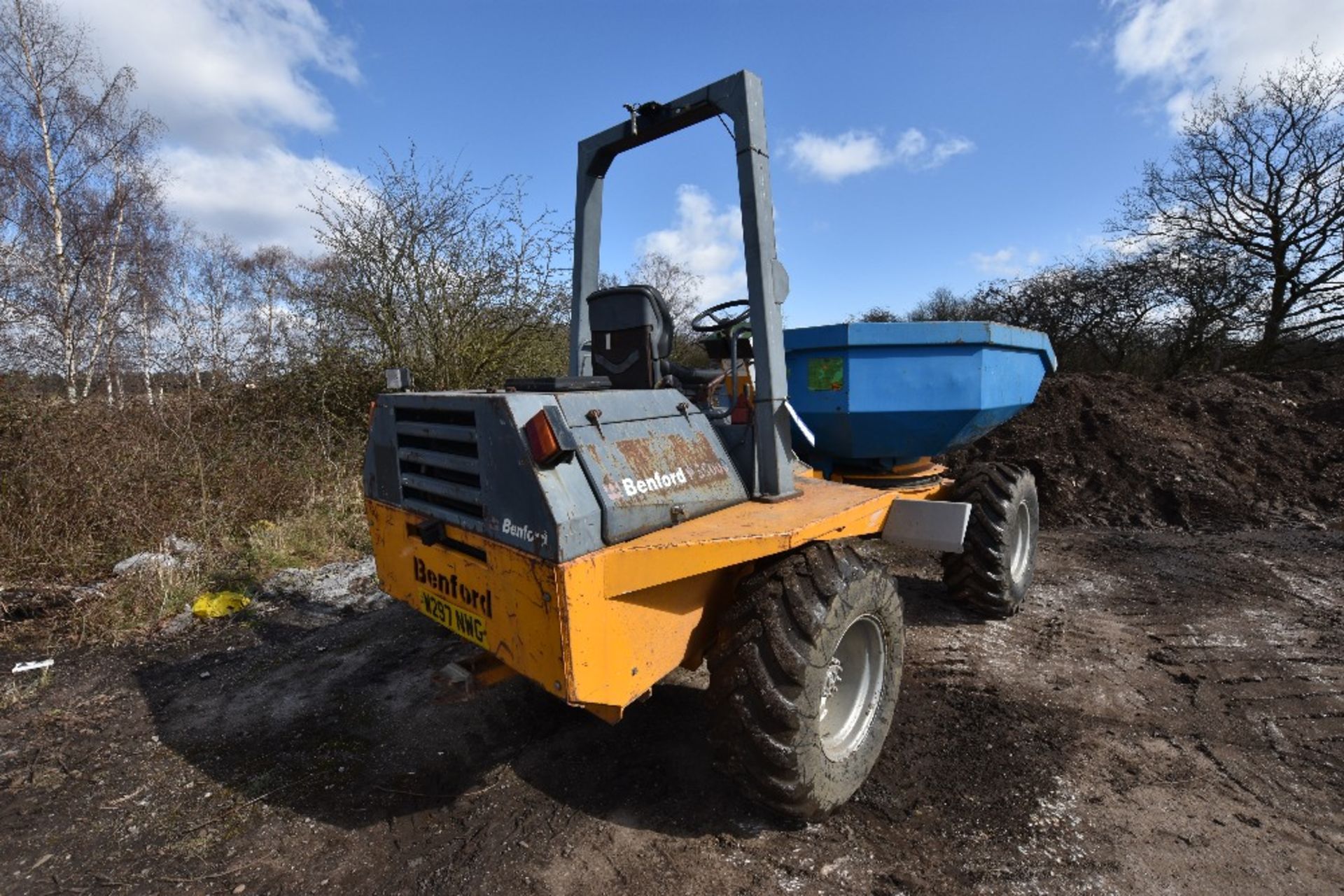 Benford PS6000 PSR 4x4 Swivel Tip Dumper, Serial No -, Year of Manufacture -, c/w ROPS, Indicated - Image 3 of 8