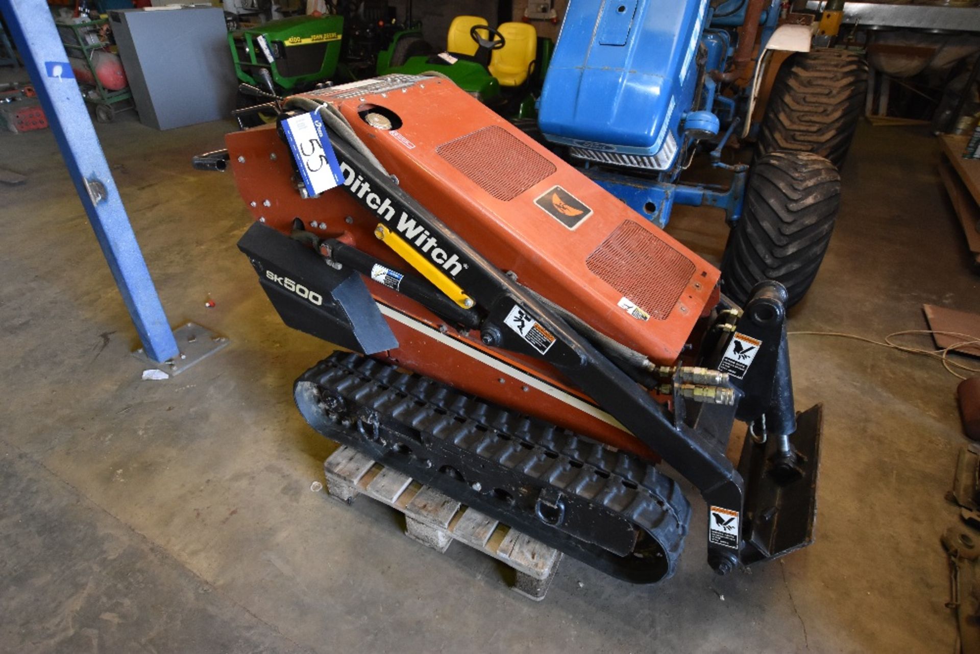 Ditch Witch SK500 Mini Skid Steel Loader (No Bucket), Serial No -, Year of Manufacture -,