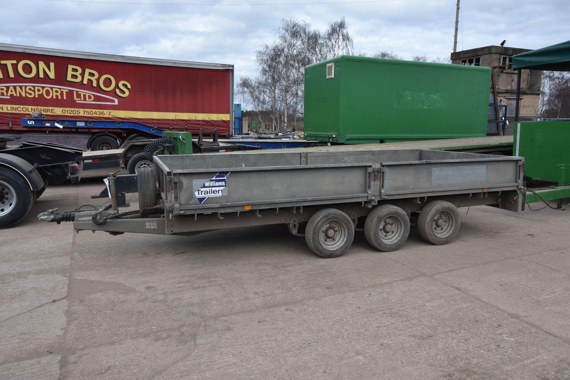 Ifor Williams LM146G3 Tri Axle Plant Trailer, 4.25m x 2m, Serial No: SCK80000030378743, Capacity: - Image 2 of 3