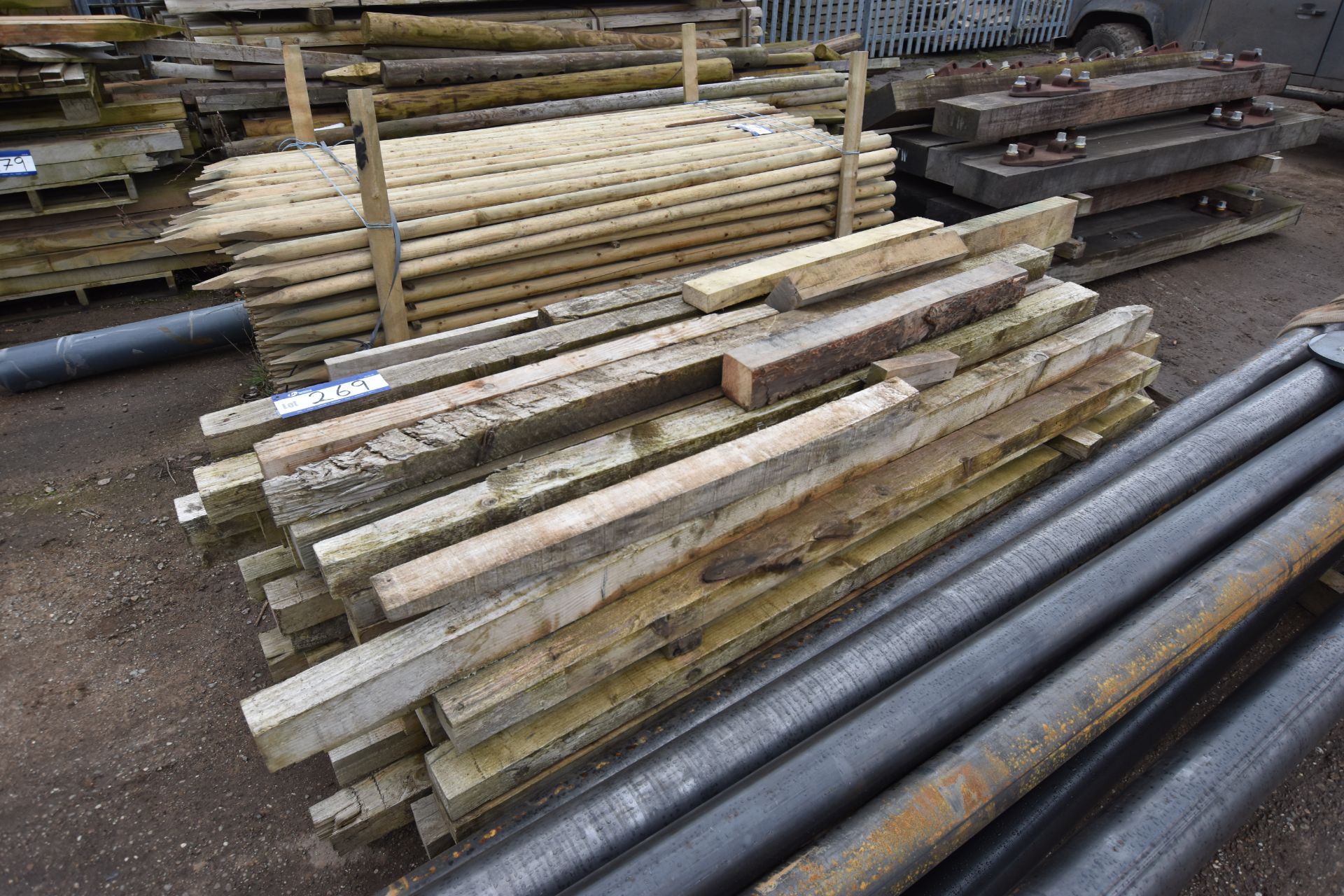 Quantity of Timber Baulks