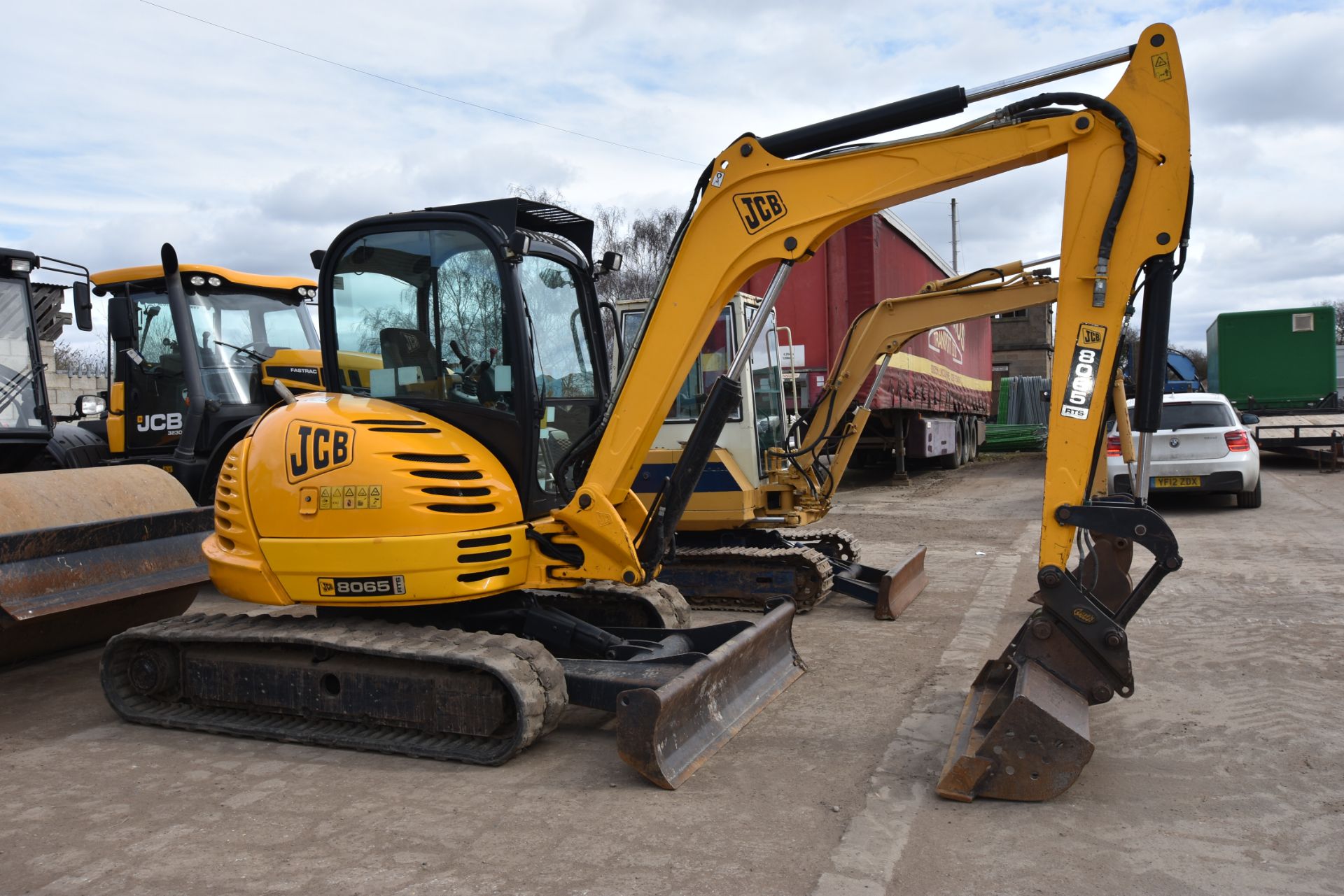 JCB 8065 RTS 360° Midi Excavator, Serial No -, Year of Manufacture: 2009, Indicated Hours –, Geith - Image 2 of 4