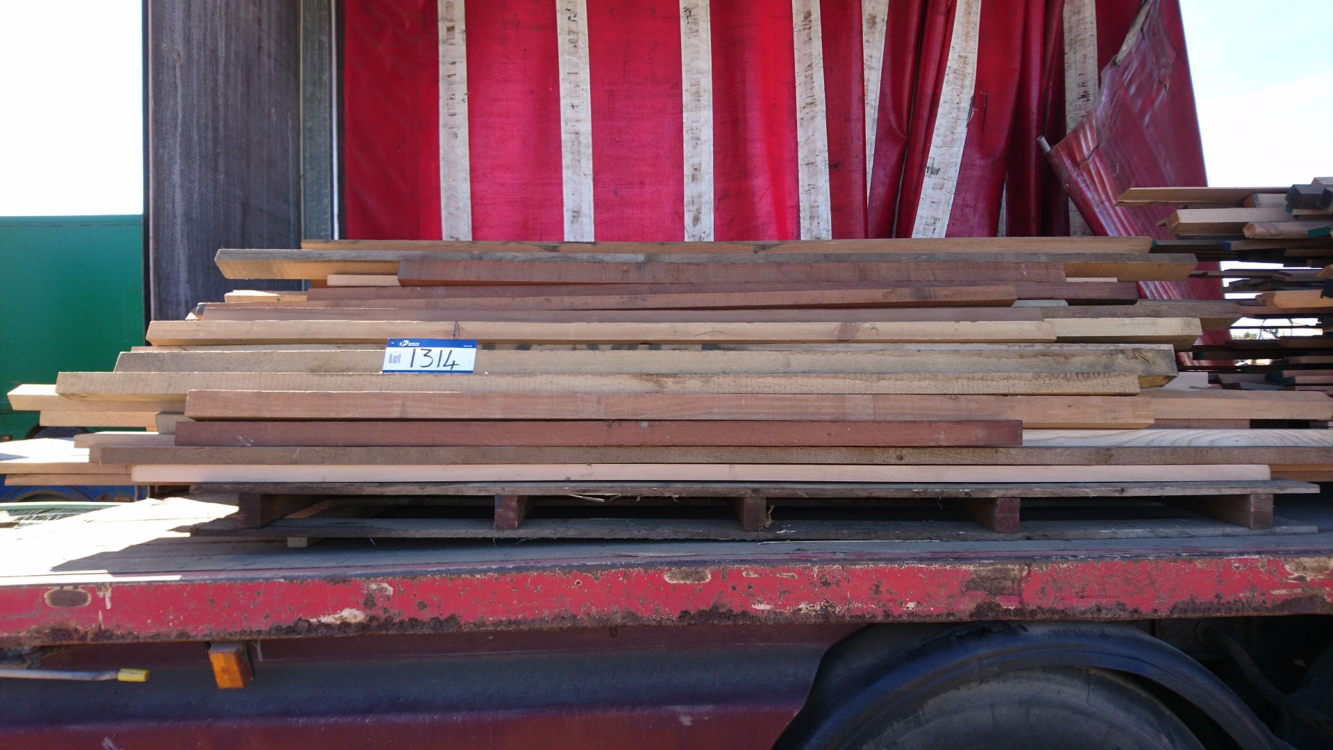 Quantity of Soft and Hard Wood as lotted.