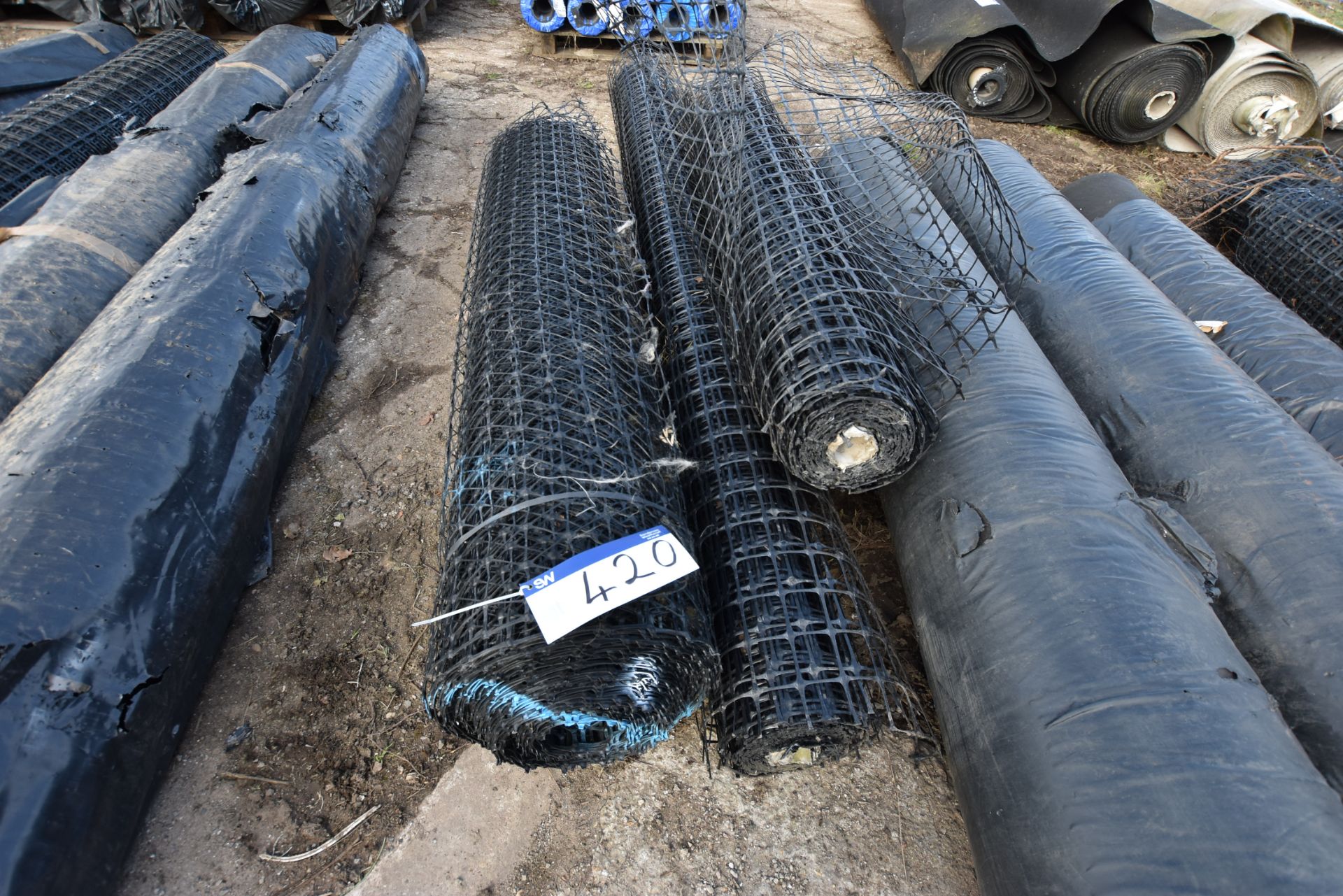 4 x Rolls of Plastic Ground Stabilising Mesh, 1900mm Length