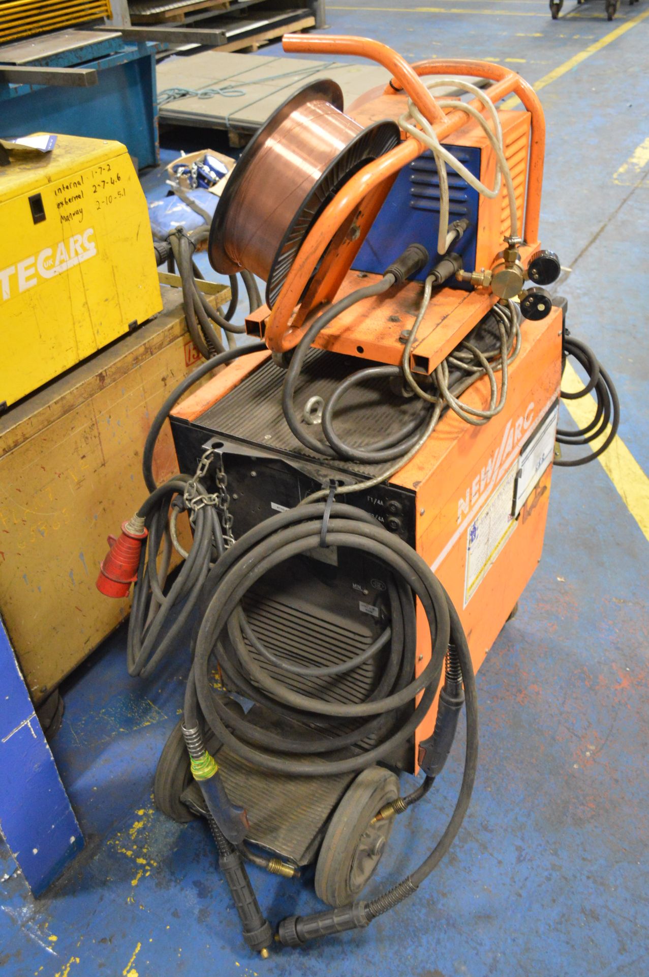 Newarc RM420 Mig Welding Transformer, with wire fe - Bild 3 aus 3