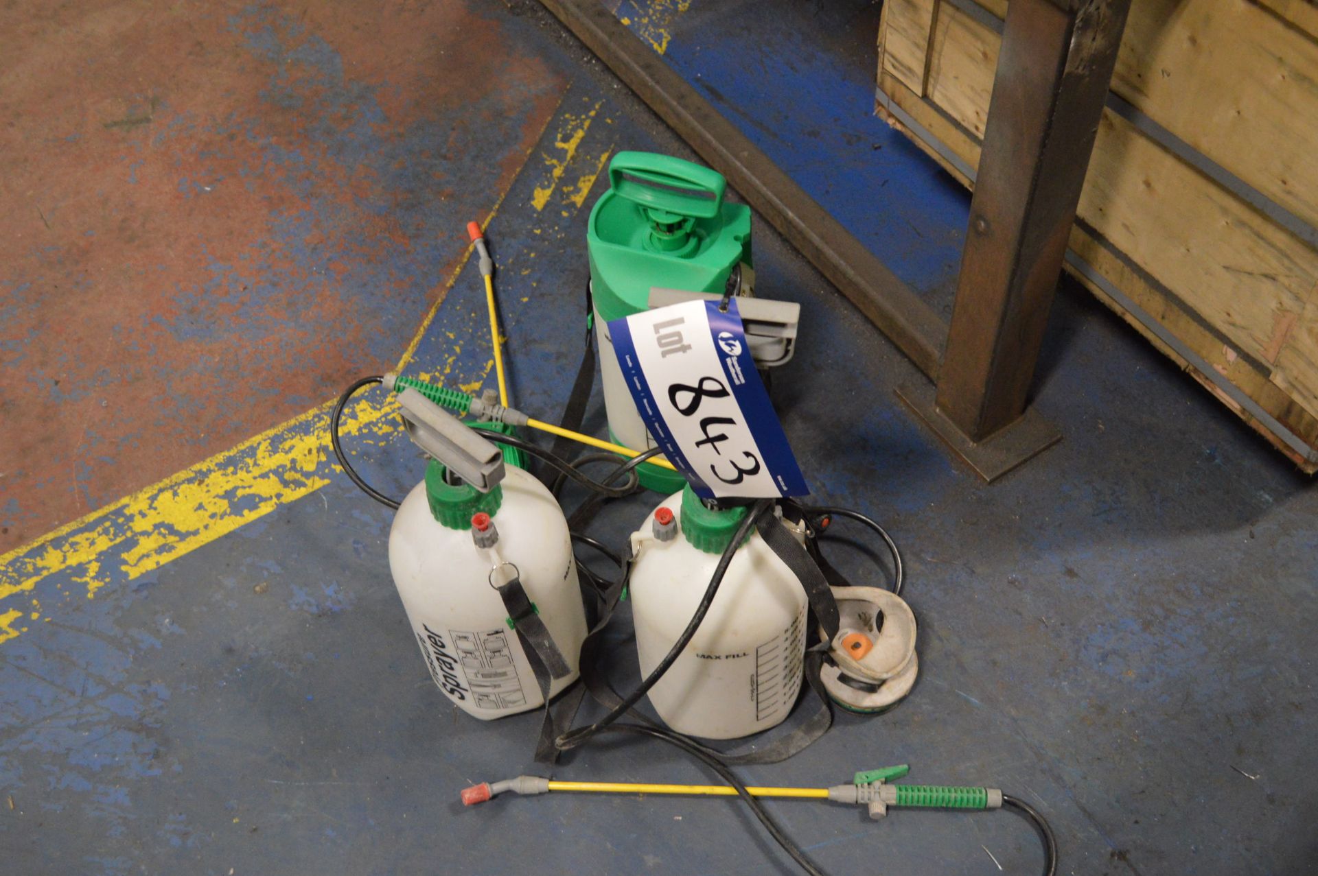 Three Pressure Sprayers