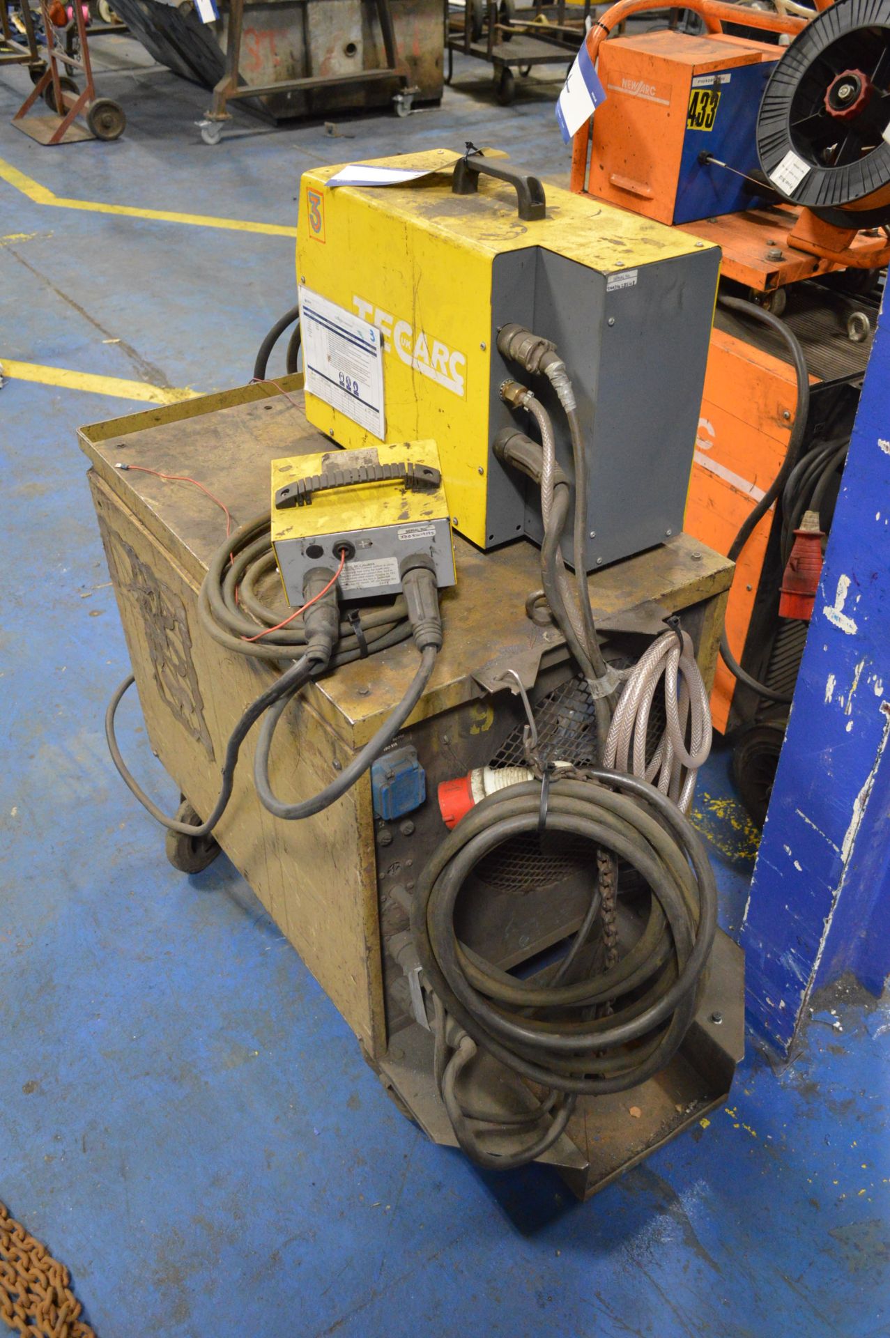 Hobart RC 410 Mig Welding Transformer, serial no. - Bild 3 aus 4