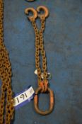 Two Leg Chain Sling, 4.25t, approx. 900mm long