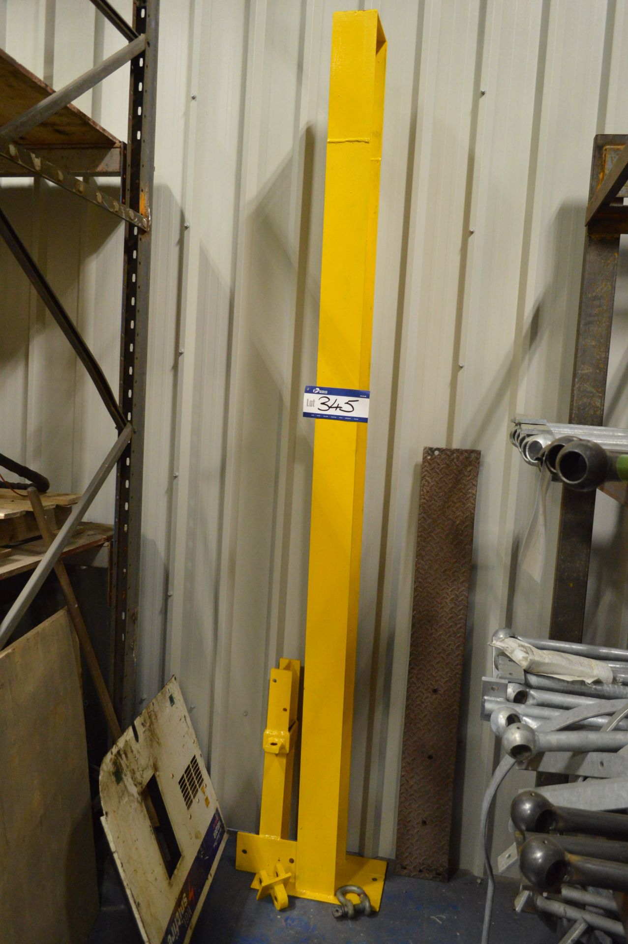 Fabricated Steel RSJ Pillar, with jib arm, approx. - Image 2 of 2