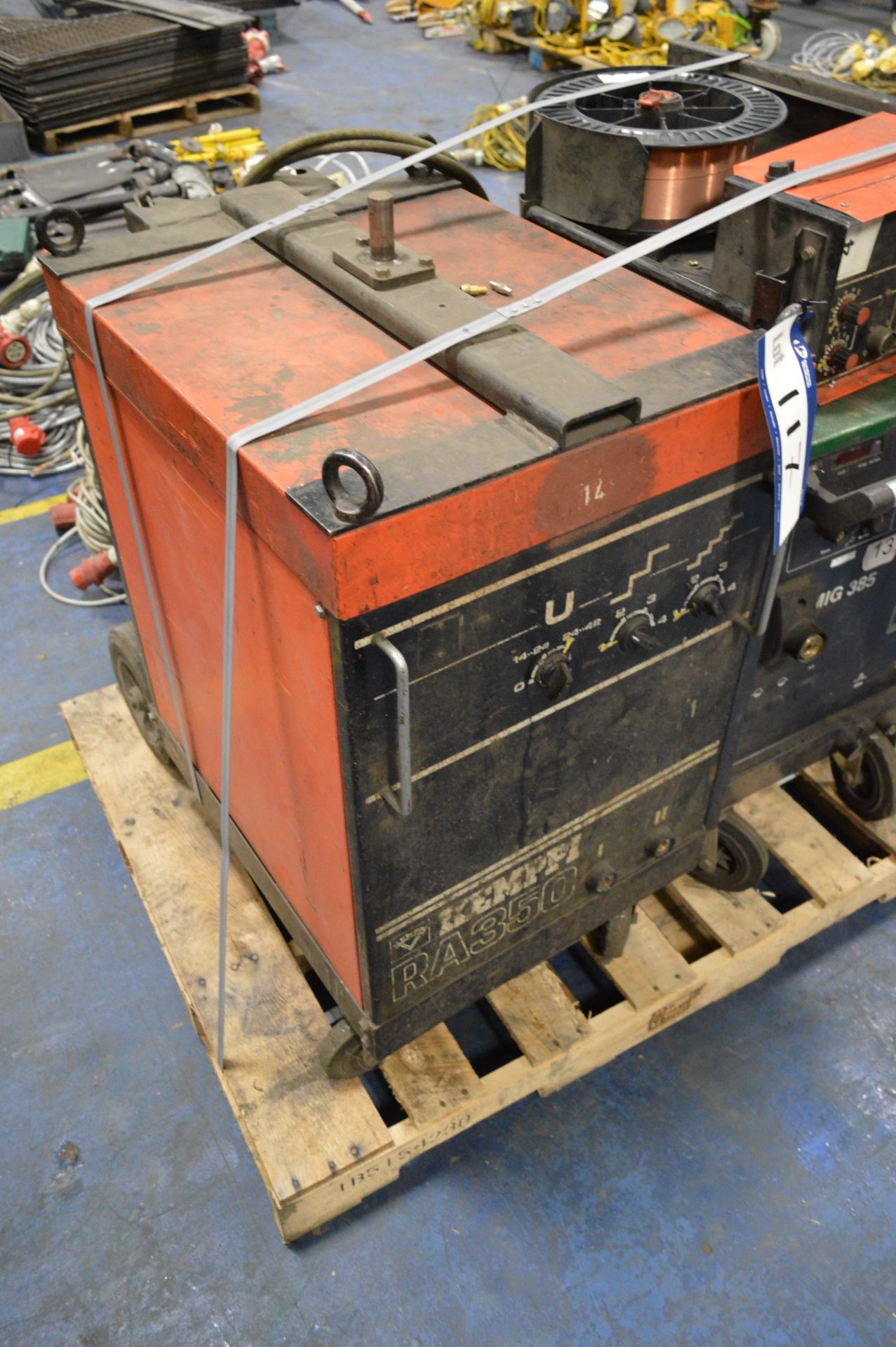 Kemppi RA350 Mig Welding Transformer, serial no. 6